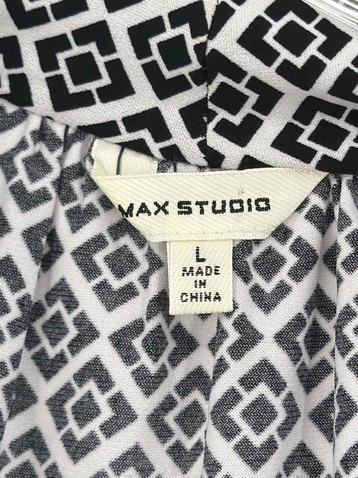 Pre-Owned Max Studio Black Size Large Tank Top | True Fashionistas.