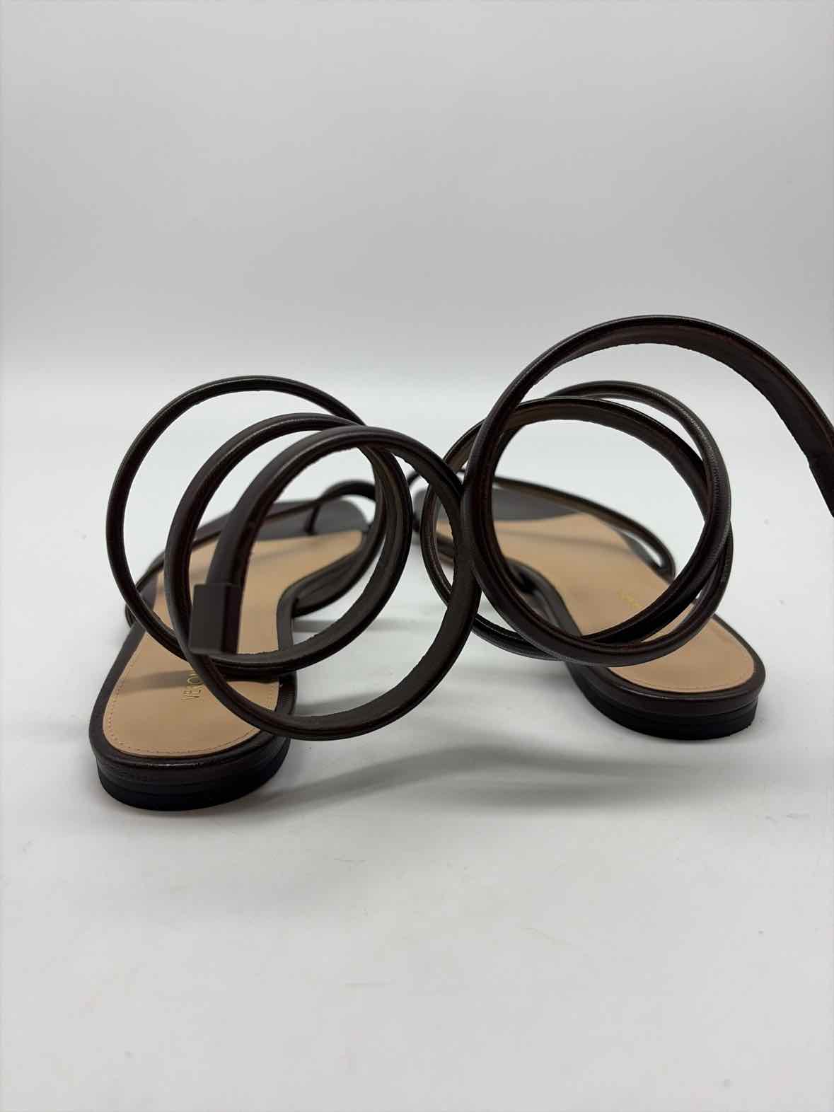 Pre-Owned Veronica Beard Brown Size 8.5M Strappy Sandals | True Fashionistas.