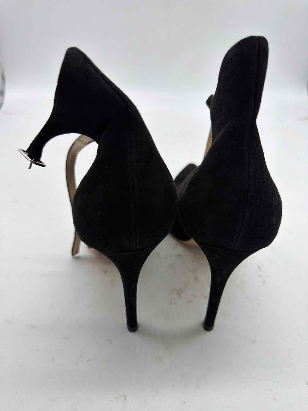 Pre-Owned Gianvito Rossi Black Size 9.5 Strappy Heels | True Fashionistas.