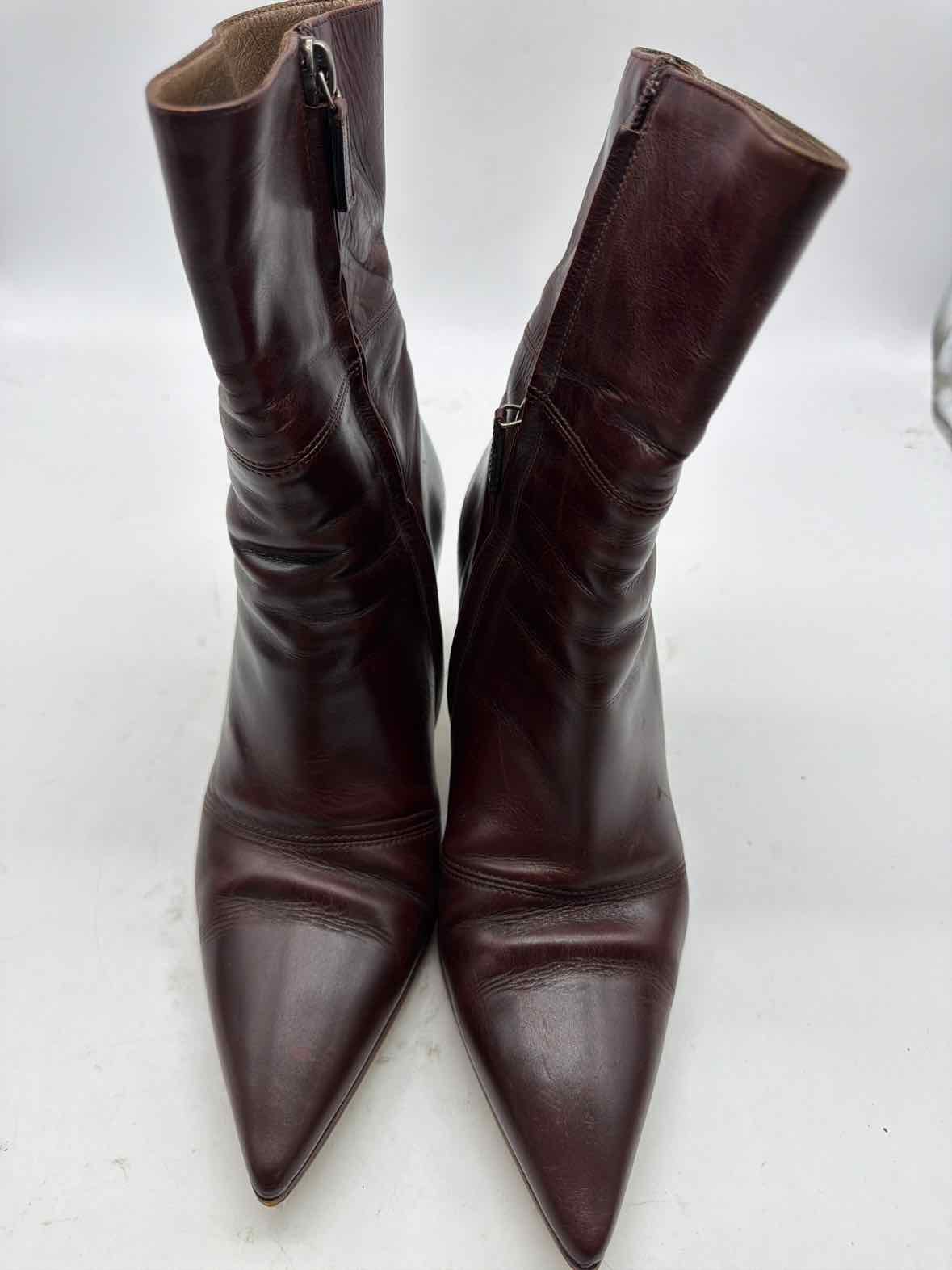 Pre-Owned Gucci Brown Size 7 Ankle Boots | True Fashionistas.