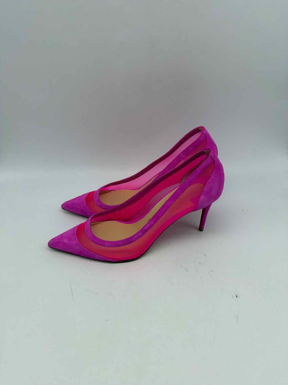 Pre-Owned Christian Louboutin Pink Size 38 Pump Heels | True Fashionistas.