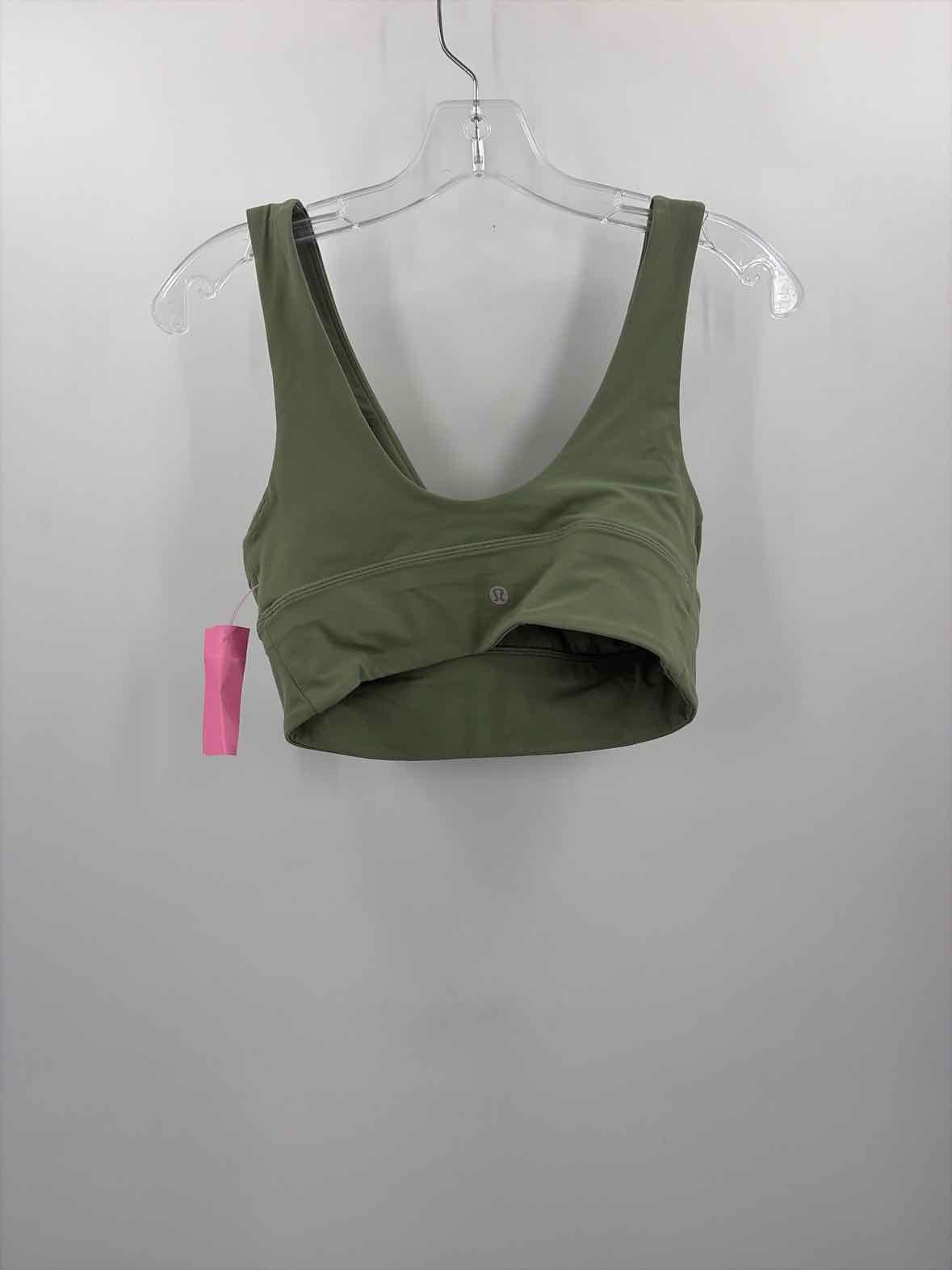 Lululemon Green Size 8 Athletic Bra | True Fashionistas.