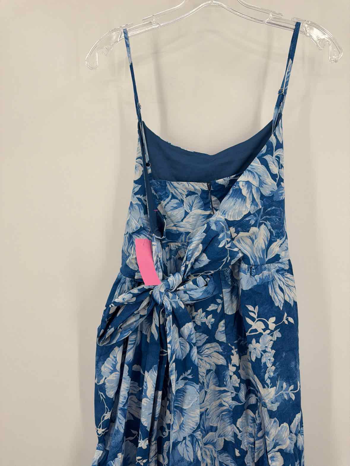 Pre-Owned Joie Blue Size 14 Long Sleeveless Dress | True Fashionistas.