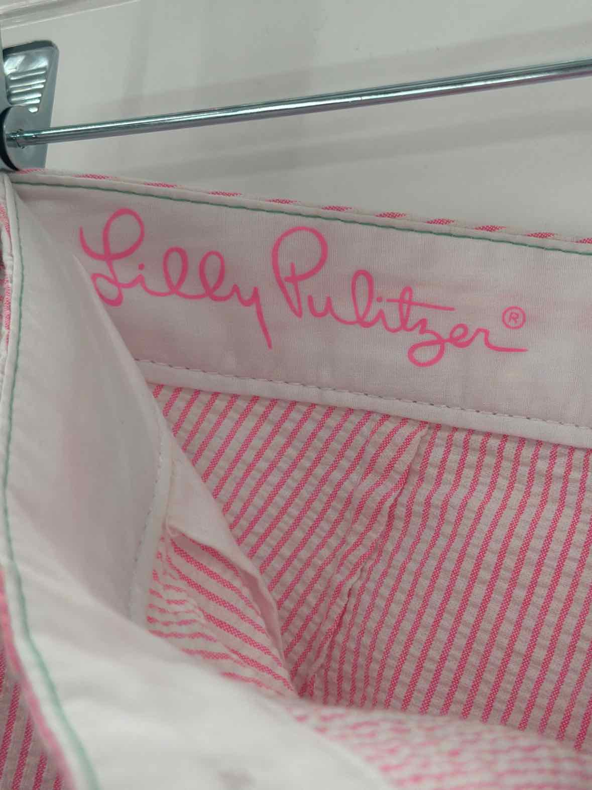 Pre-Owned Lilly Pulitzer Pink Size 00 Buttercup Printed Shorts | True Fashionistas.