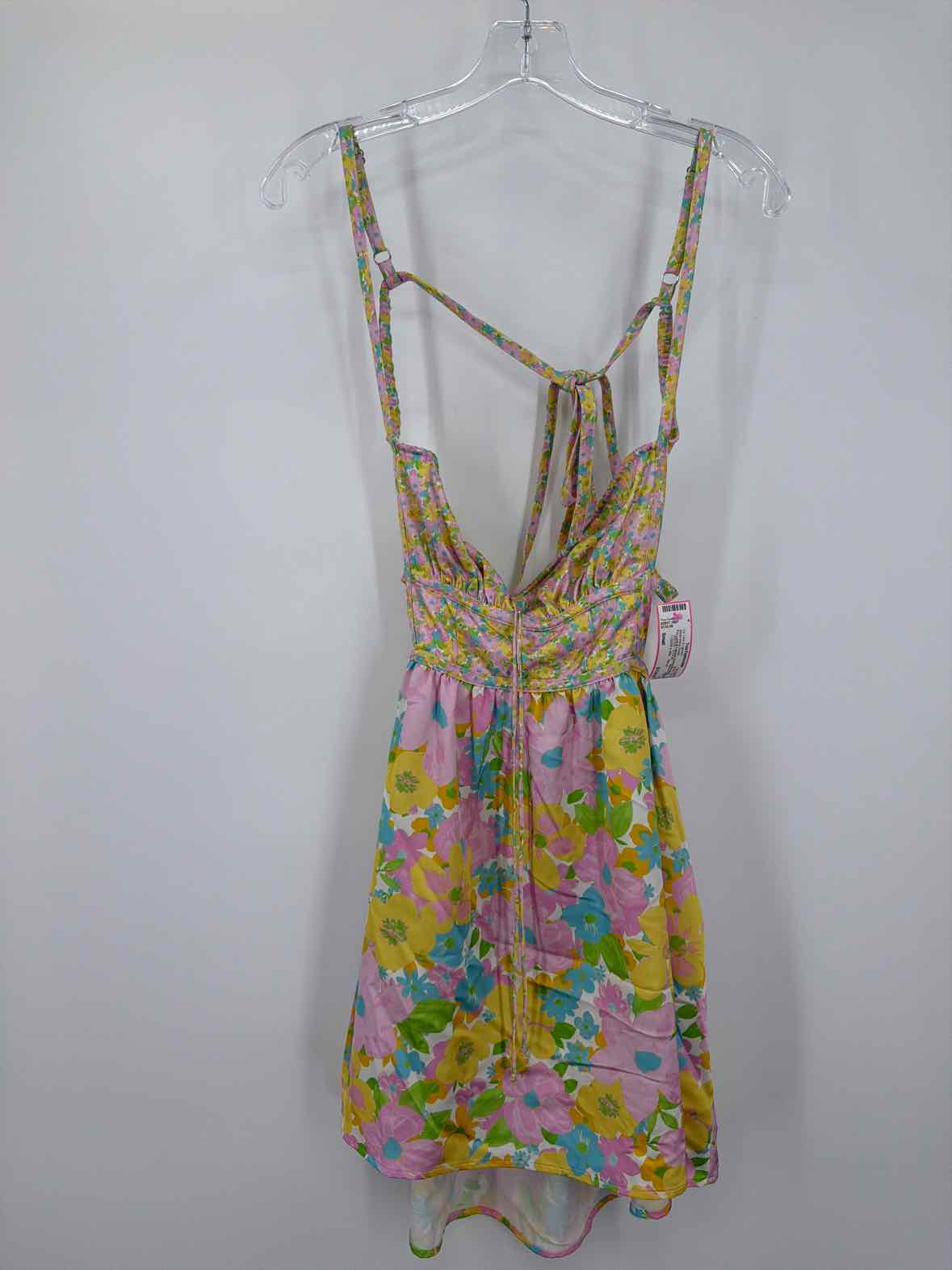 Pre-Owned For Love & Lemons Yellow Size Small Short Sleeveless Dress | True Fashionistas.