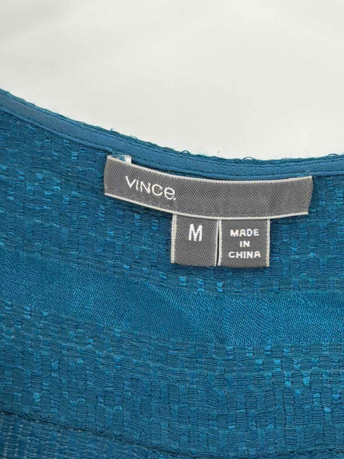Pre-Owned Vince Blue Size Medium Tank Top | True Fashionistas.