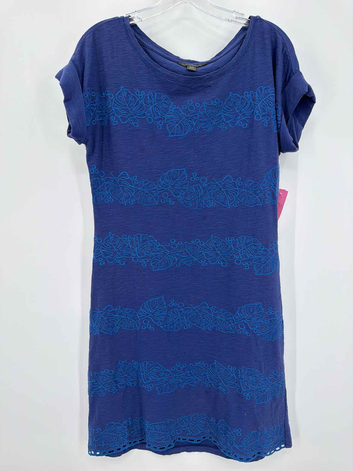 Pre-Owned Tommy Bahama Blue Size Small Short Short Sleeve Dress | True Fashionistas.
