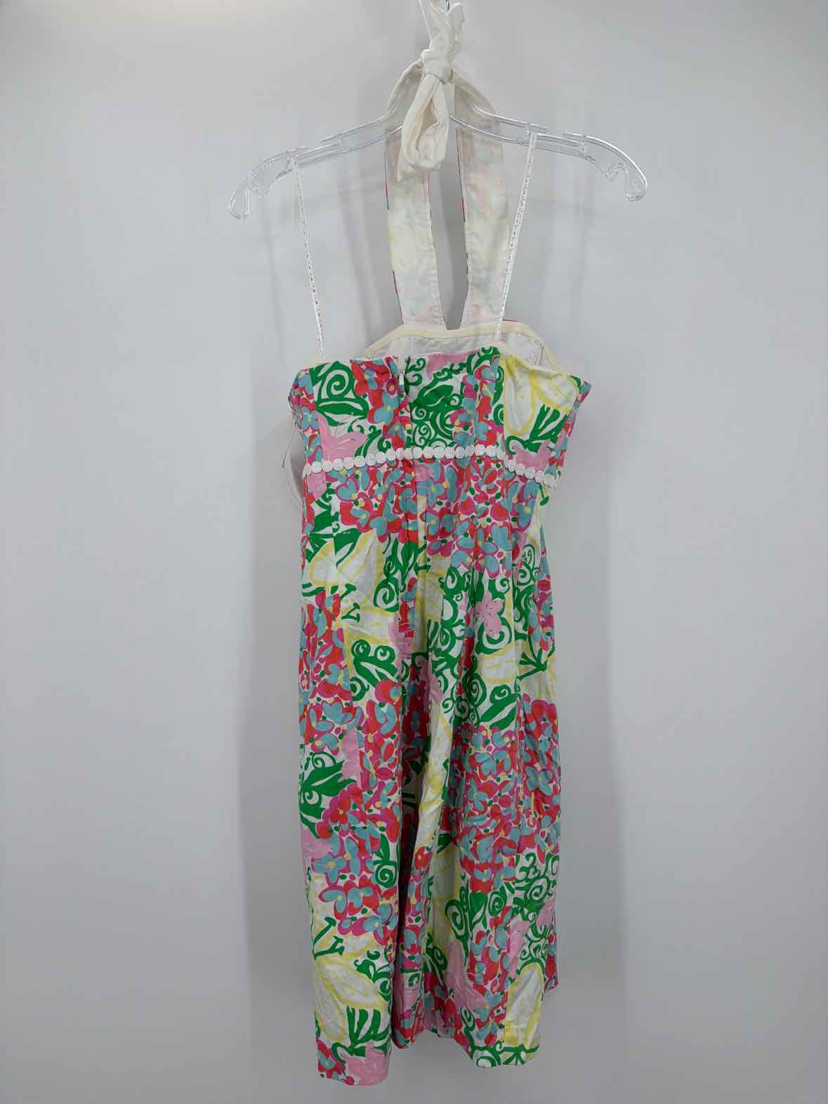 Pre-Owned Lilly Pulitzer Green Size 8 Short Sleeveless Dress | True Fashionistas.