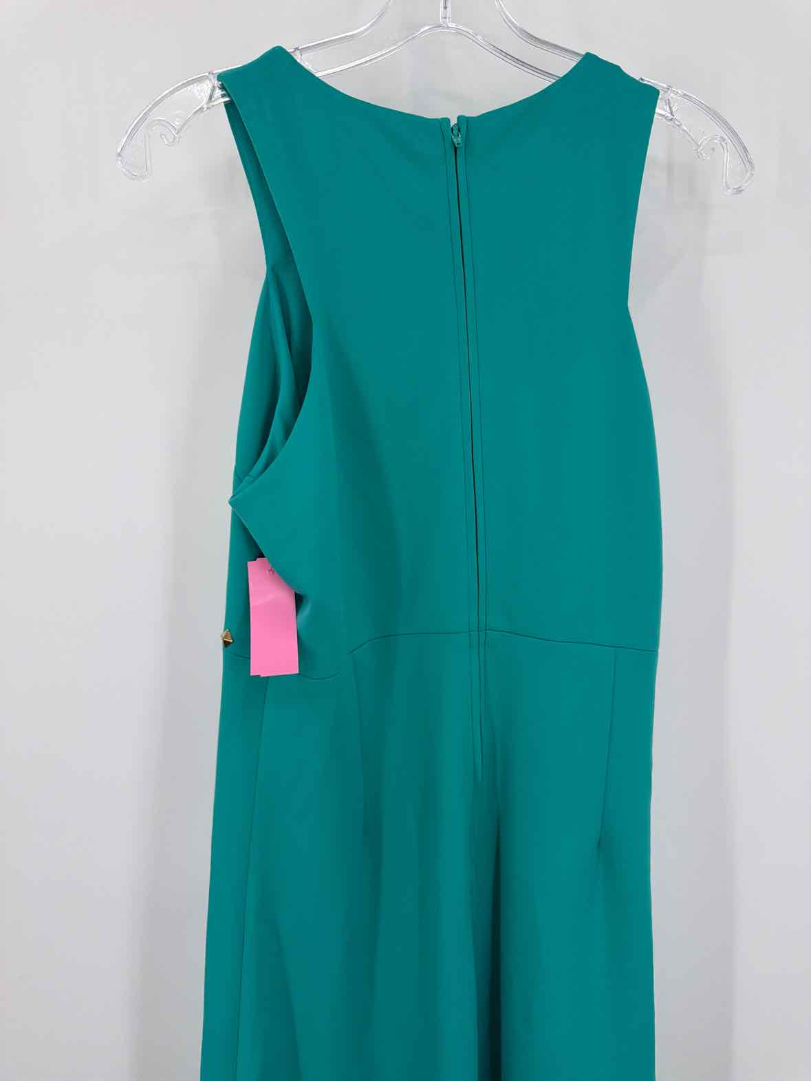 Pre-Owned Belle Badgley Mischka Blue Size 10 Long Sleeveless Dress | True Fashionistas.