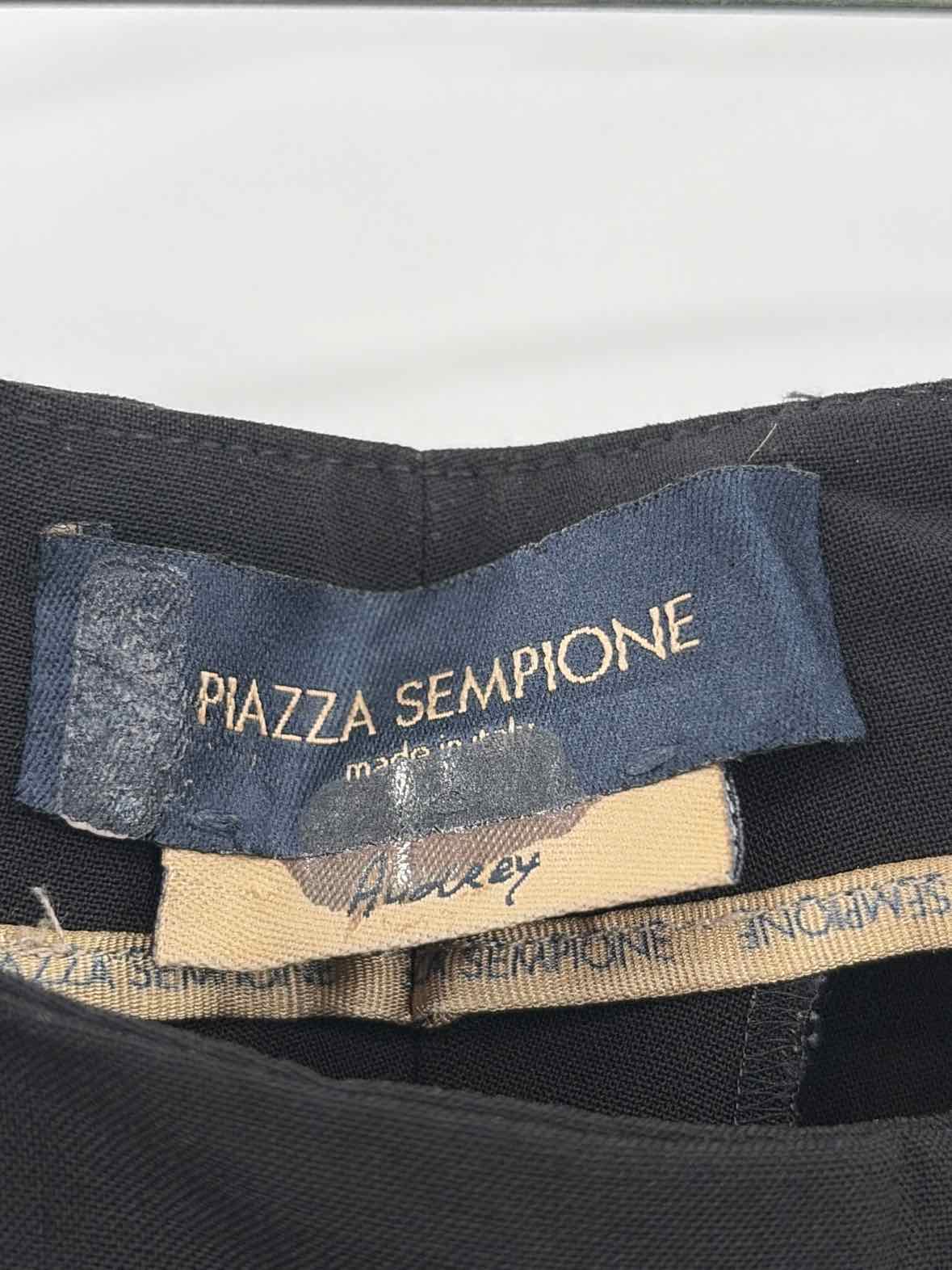 Piazza Sempione Black Size 42 Dress Pants | True Fashionistas.