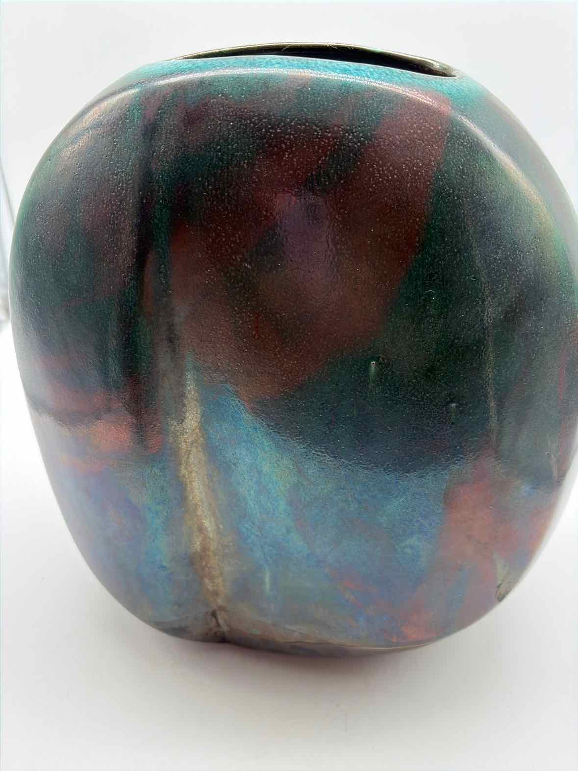 Tony Evans Art Pottery Raku Vessel | True Fashionistas.