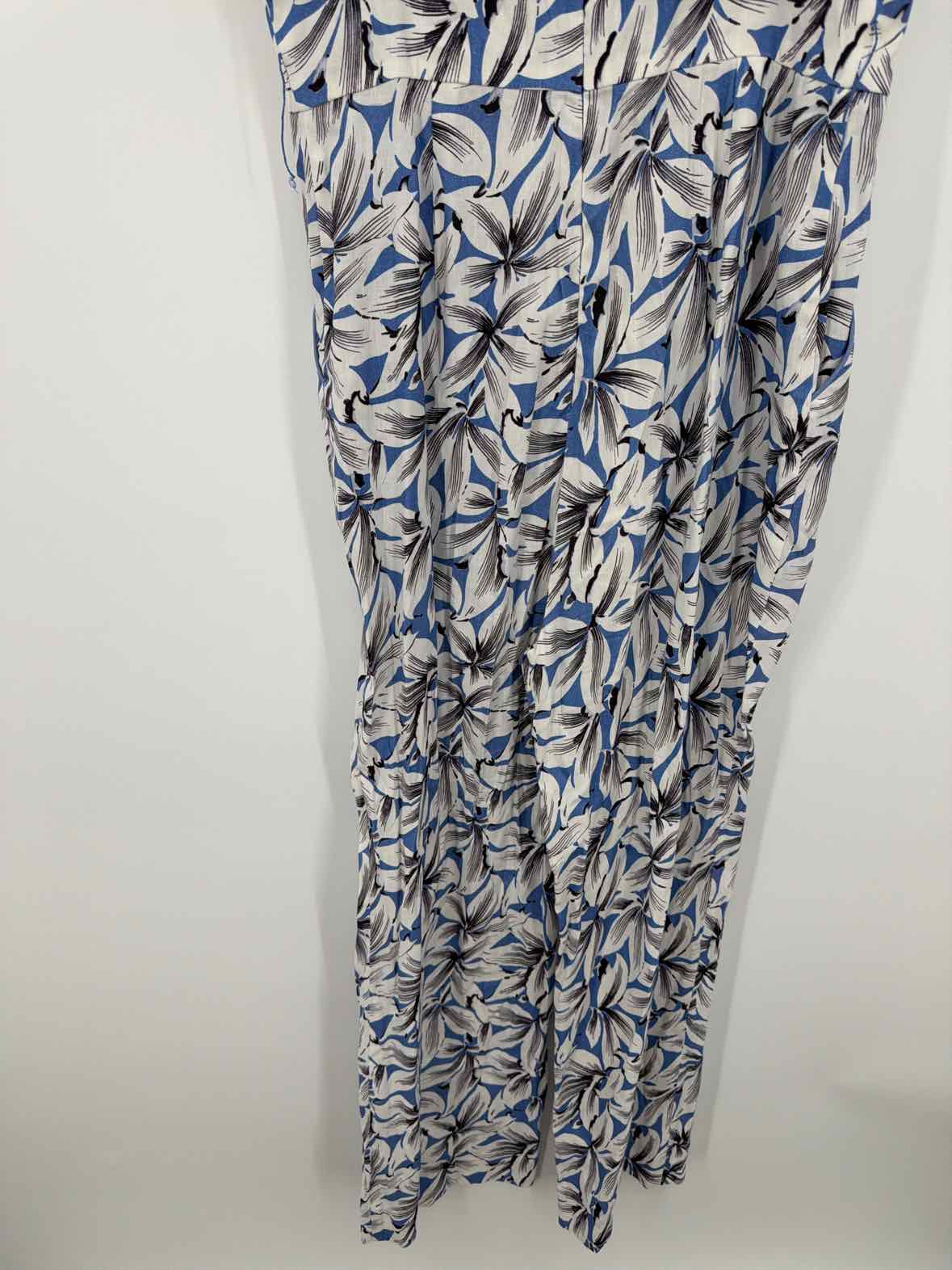 Pre-Owned Jonathan Simkhai Blue Size 6 Sleeveless Jumpsuit | True Fashionistas.
