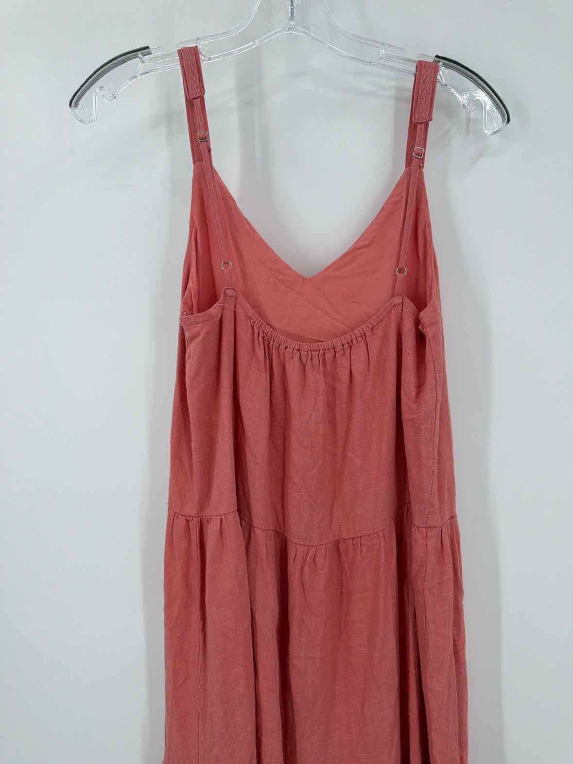 Pre-Owned Splendid Pink Size Medium Long Sleeveless Dress | True Fashionistas.