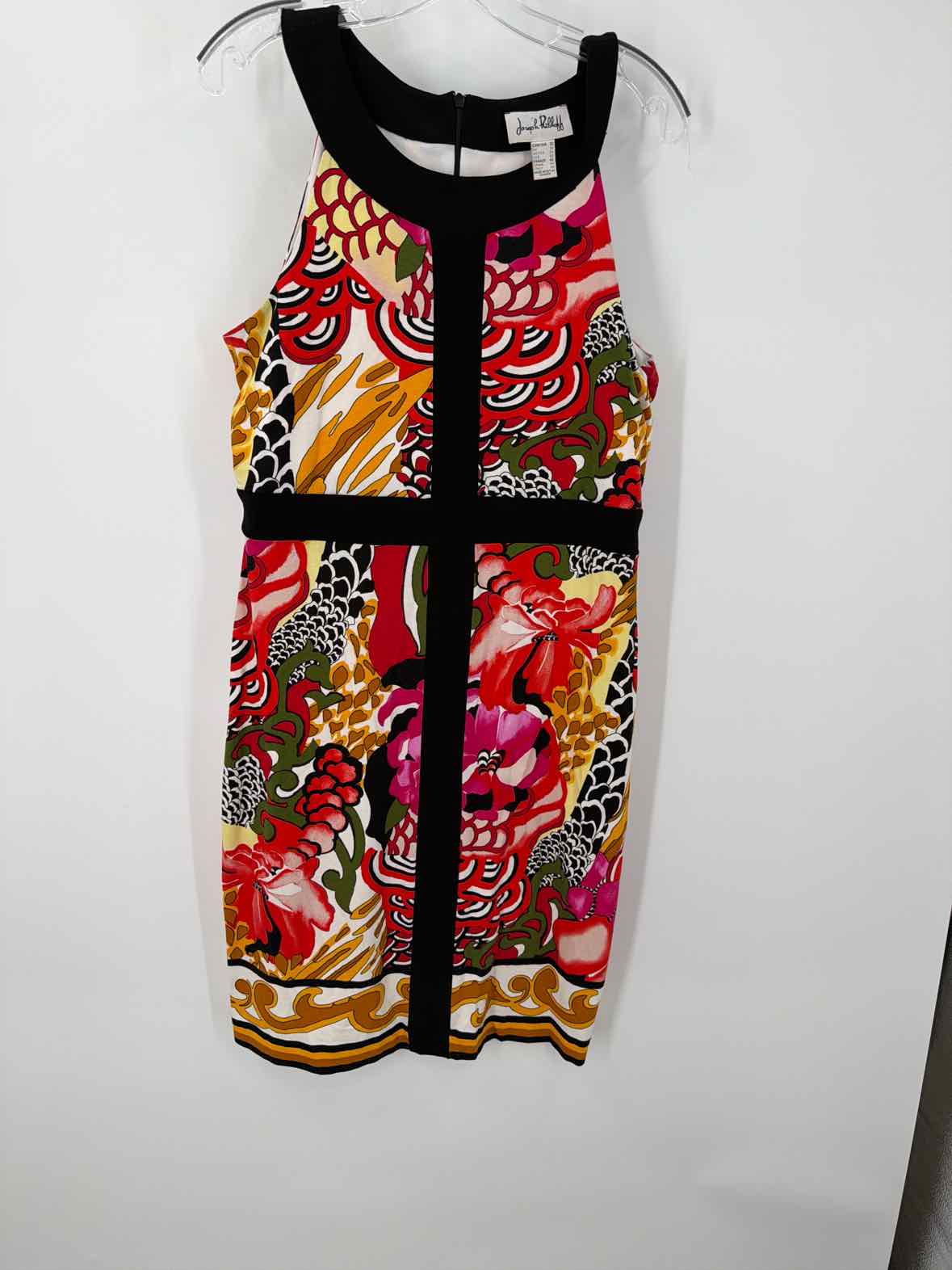 Pre-Owned Joseph Ribkoff Black Size 12 Short Sleeveless Dress | True Fashionistas.