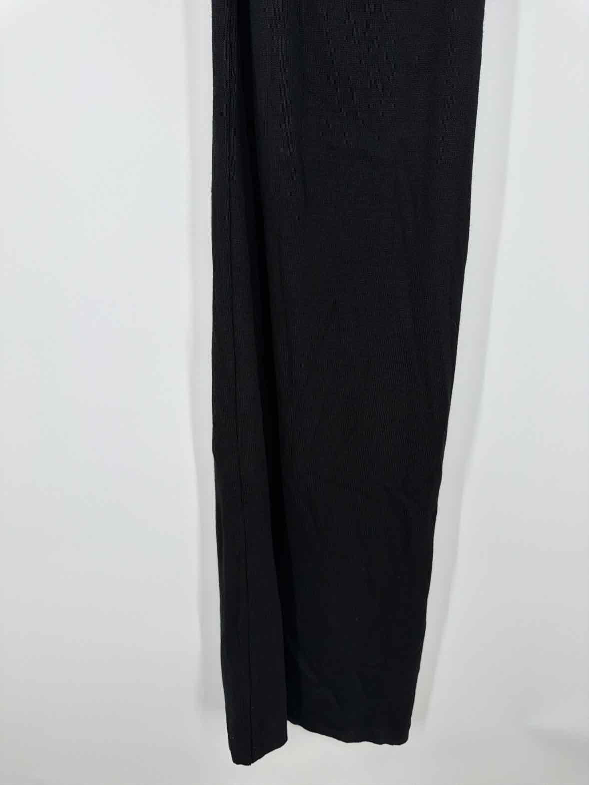 Pre-Owned Peixoto Black Size Small Knit Long Sleeveless Dress | True Fashionistas.