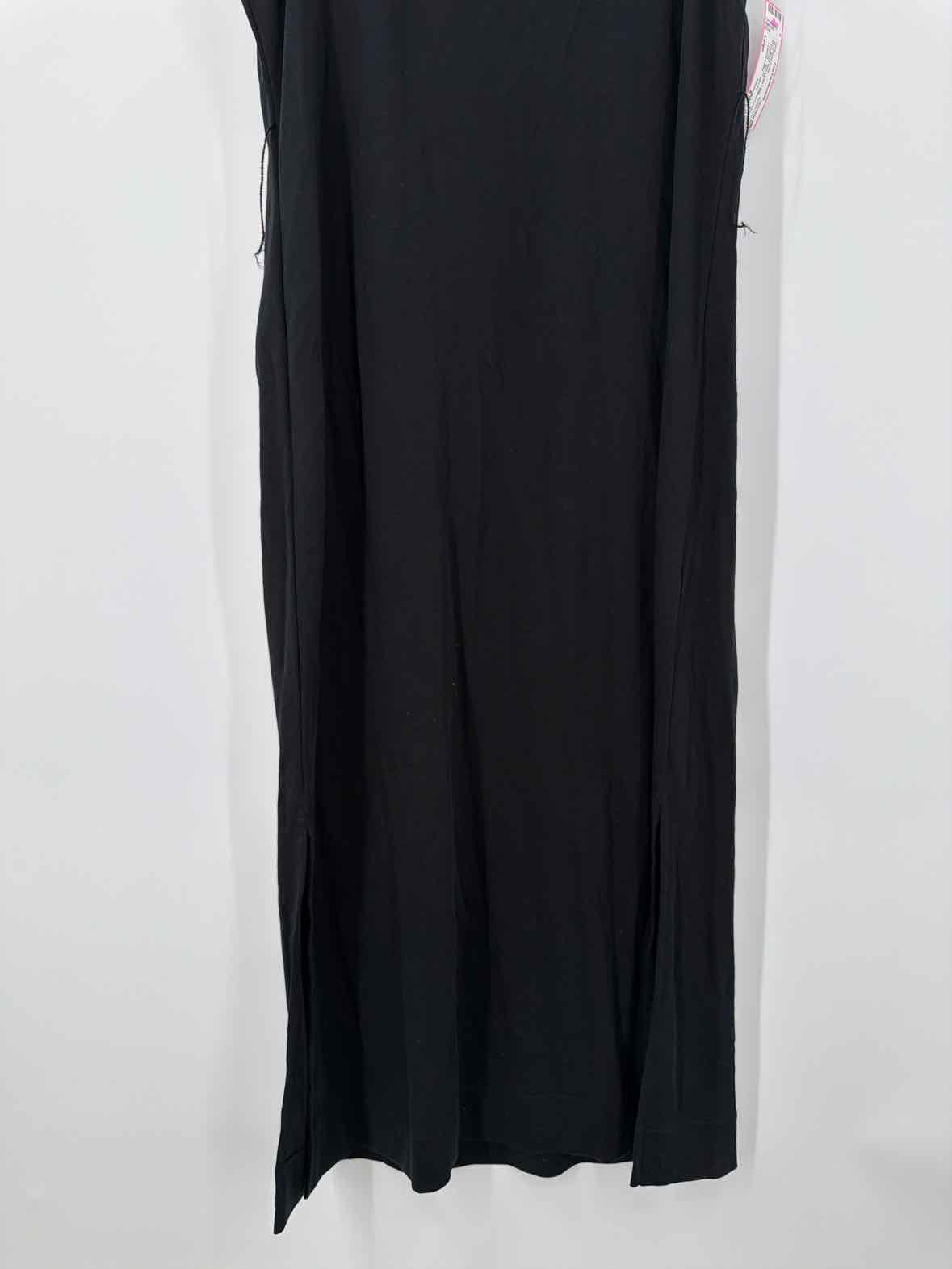 Pre-Owned Vince Black Size Large Long Sleeveless Dress | True Fashionistas.