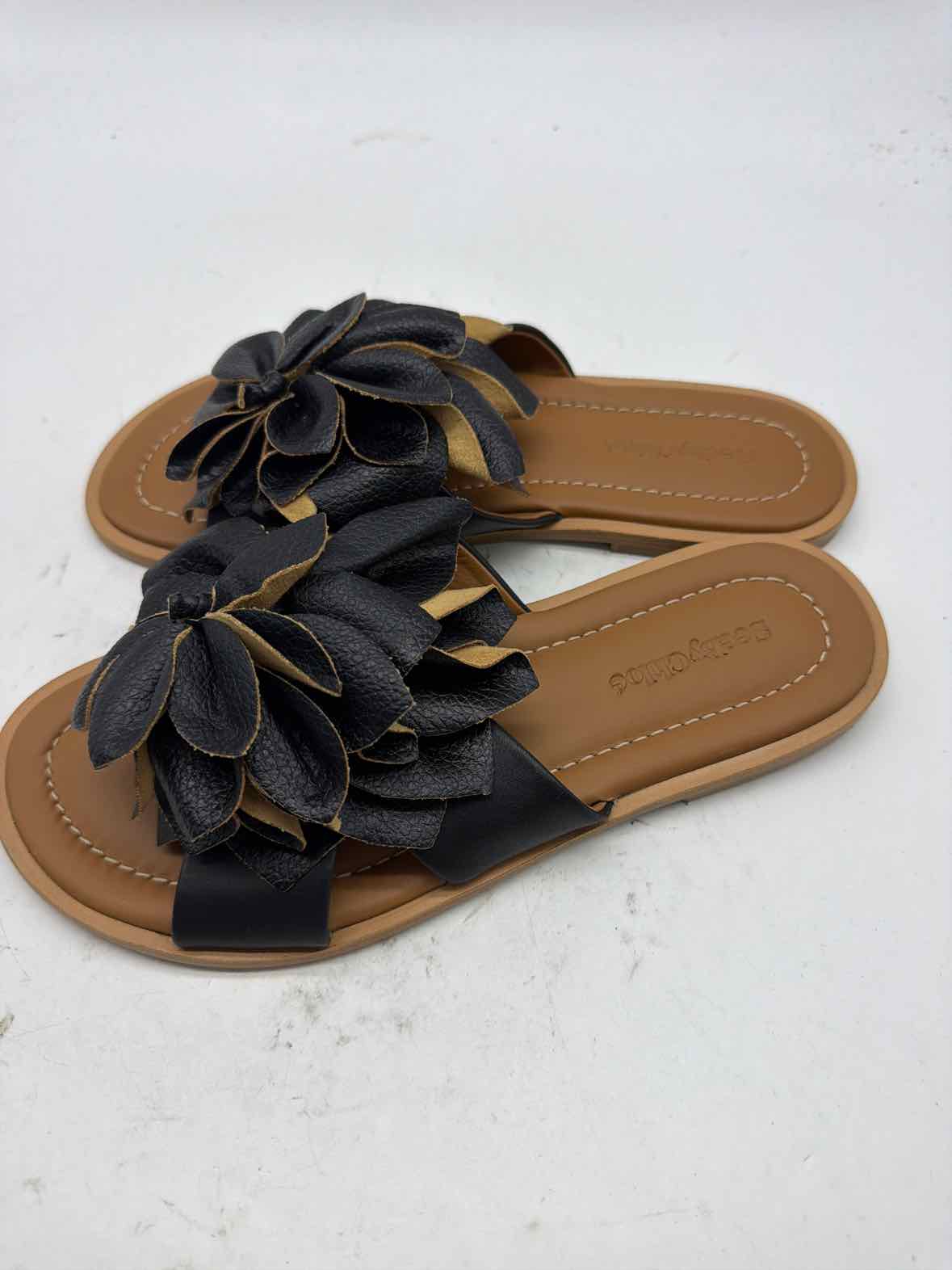 Pre-Owned See By Chloe Black Size 8 Mule Sandals | True Fashionistas.
