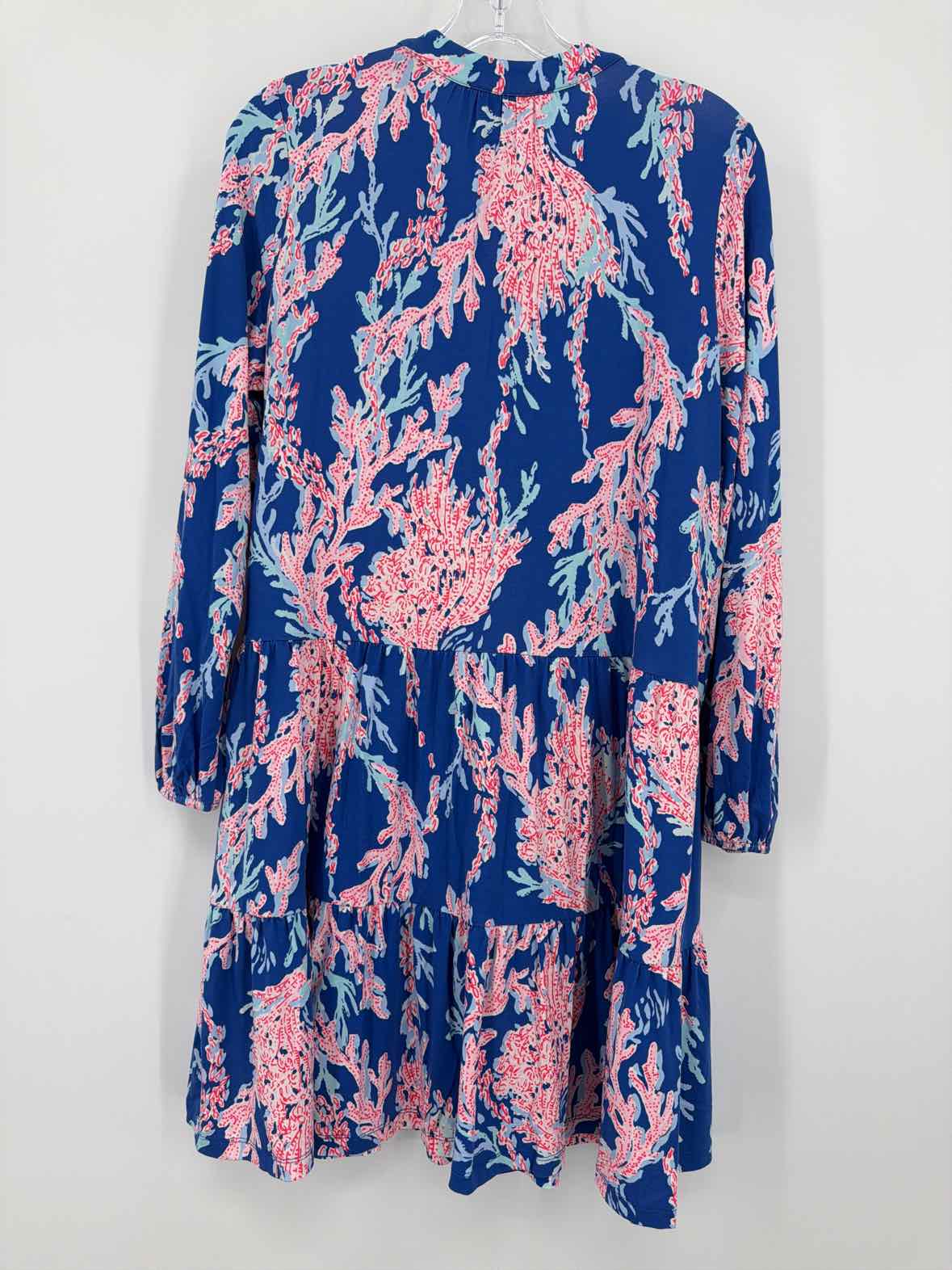 Pre-Owned Lilly Pulitzer Blue Size XS Short Long Sleeve Dress | True Fashionistas.