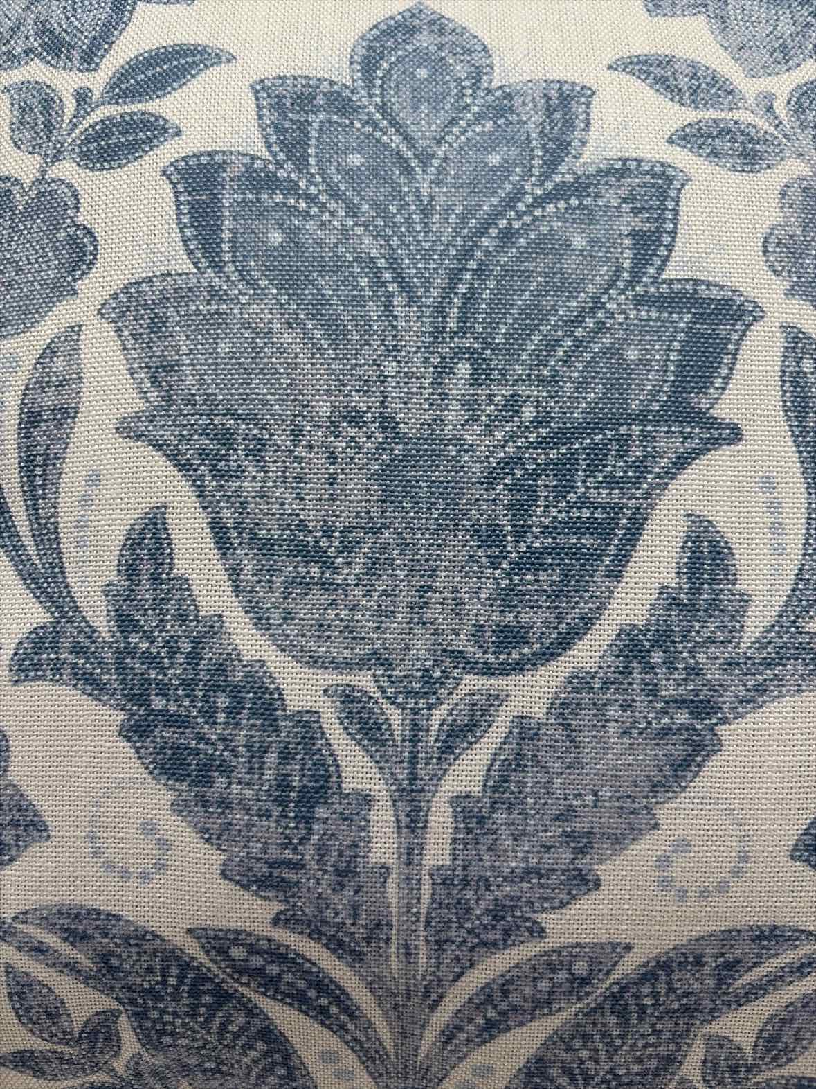 Ralph Lauren Blue & White Fabric Pillow | True Fashionistas.