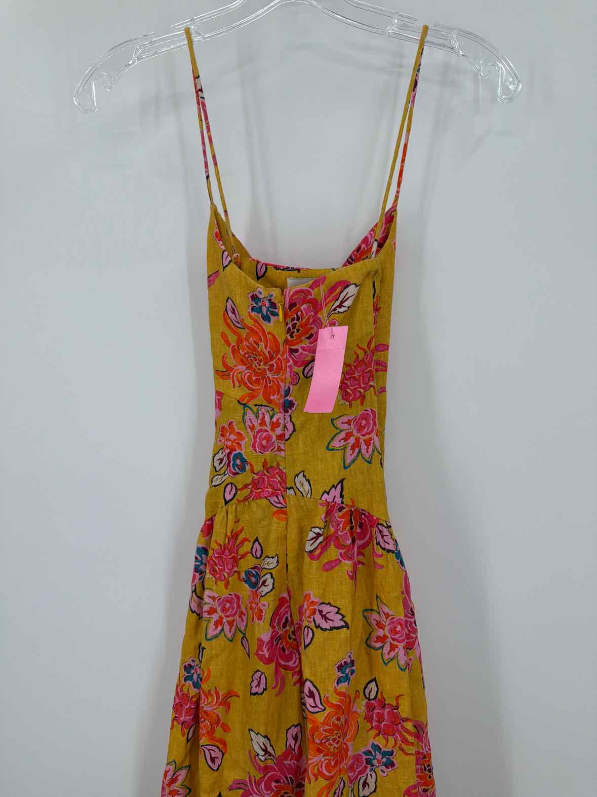 Pre-Owned Rhode Yellow Size 2 Long Sleeveless Dress | True Fashionistas.