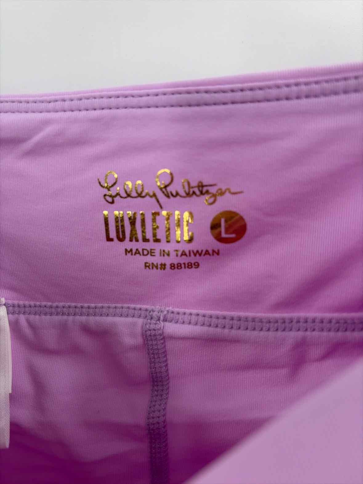 Pre-Owned Lilly Pulitzer Luxletic Purple Size Large Skort Athletic Skirt | True Fashionistas.