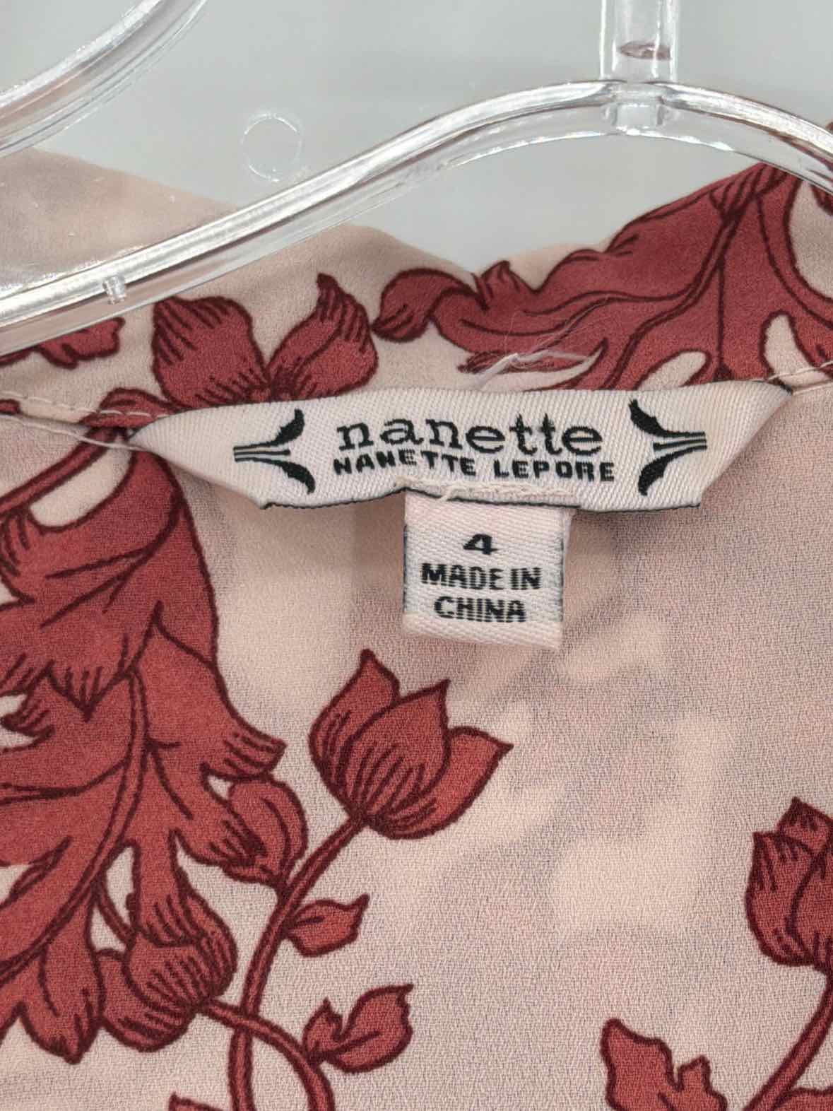 Pre-Owned Nanette Nanette Lepore Pink Size 4 Short Sleeveless Dress | True Fashionistas.