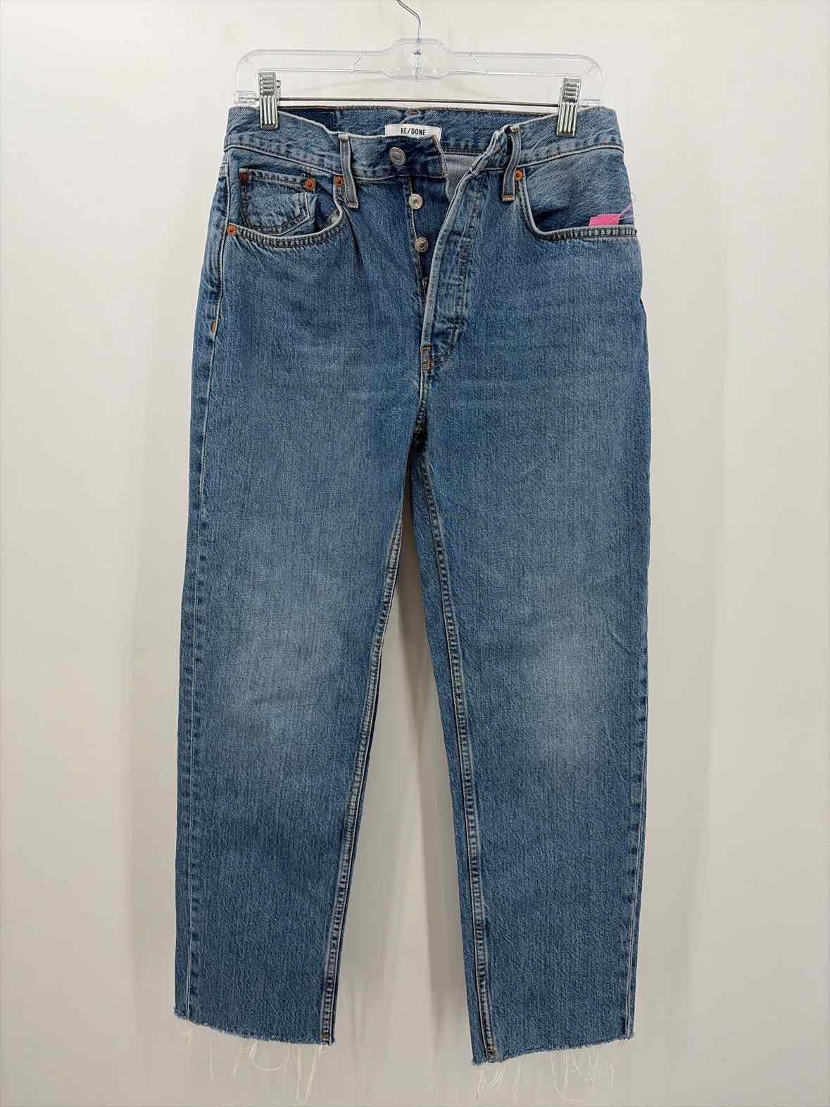 Pre-Owned RE/Done Blue Size 28 Jeans | True Fashionistas.