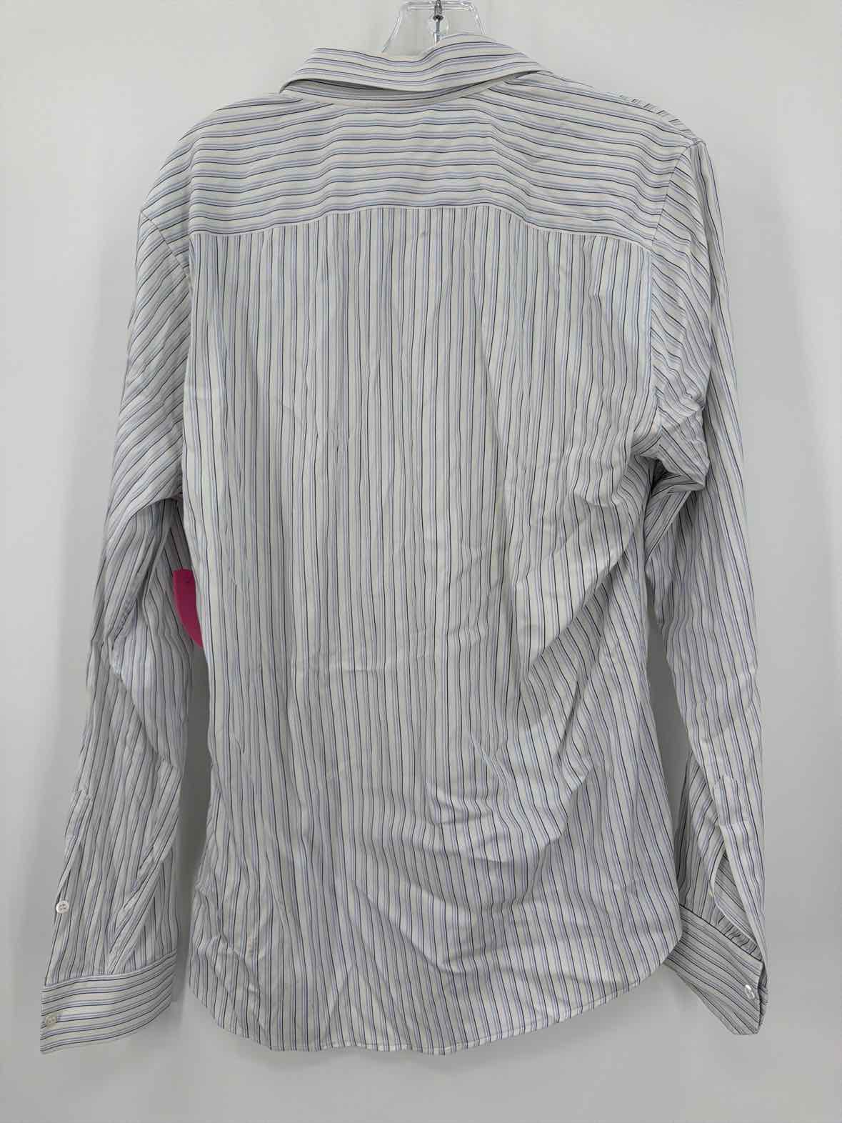 Pre-Owned Gucci White Large Men's Long Sleeve Shirt | True Fashionistas.