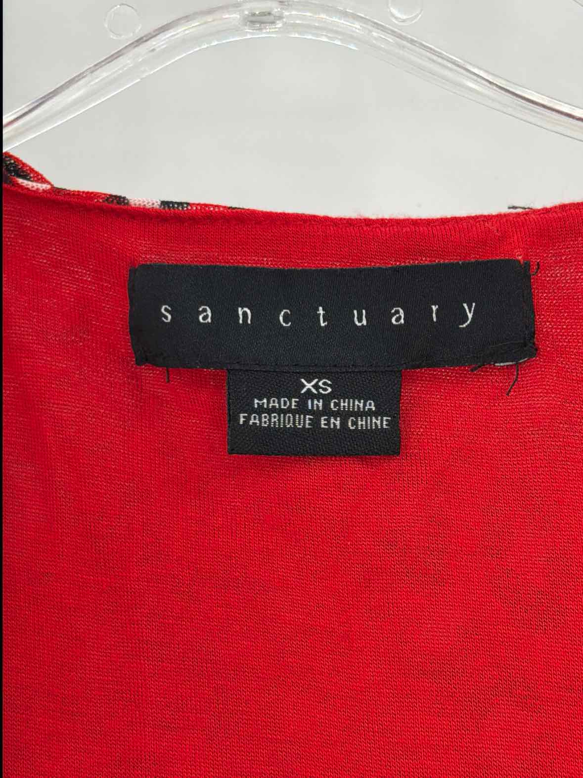Pre-Owned Sanctuary Red Size XS Mesh Short Long Sleeve Dress | True Fashionistas.