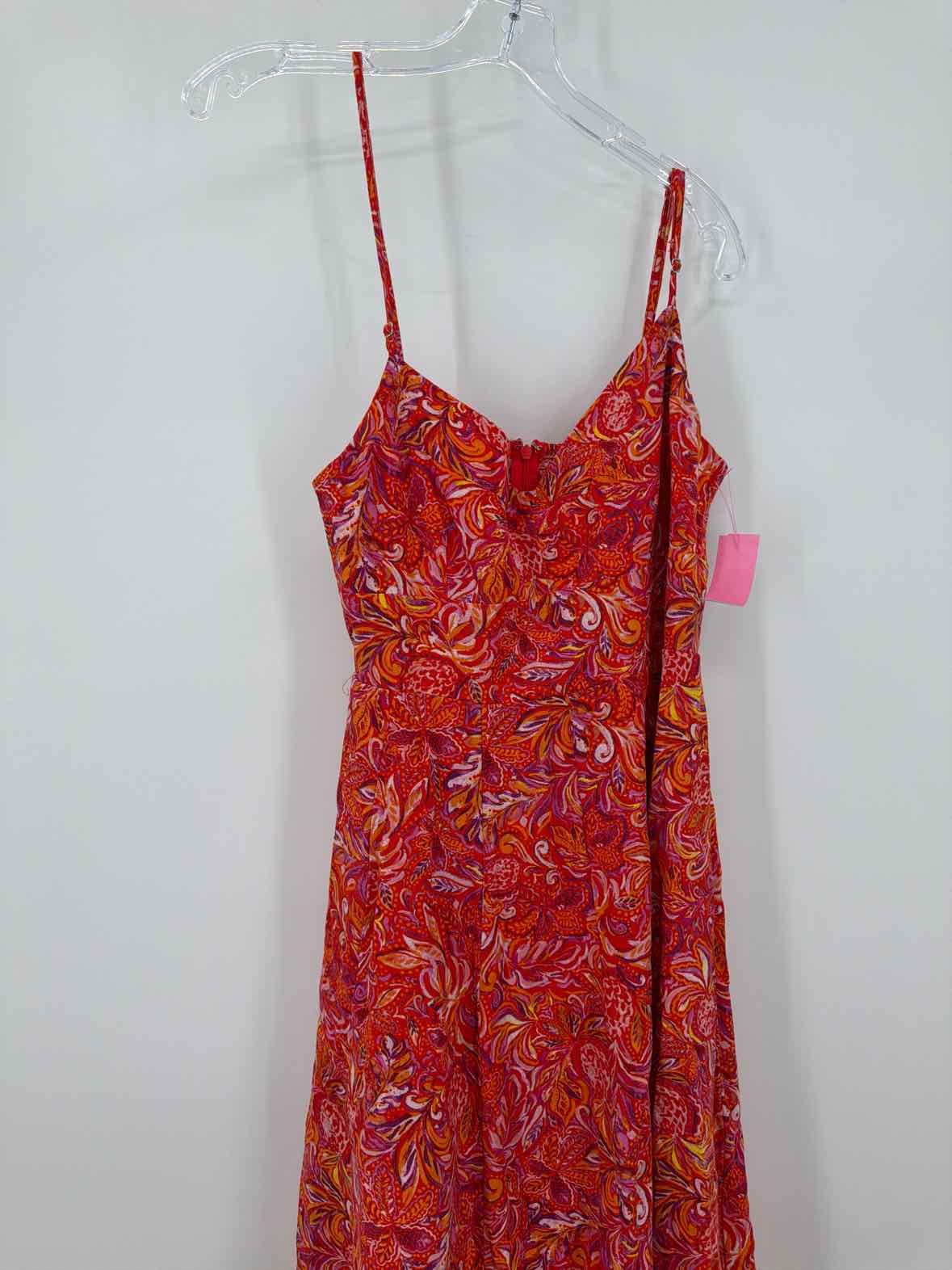 Pre-Owned Jason Wu Red Size Small Midi Sleeveless Dress | True Fashionistas.