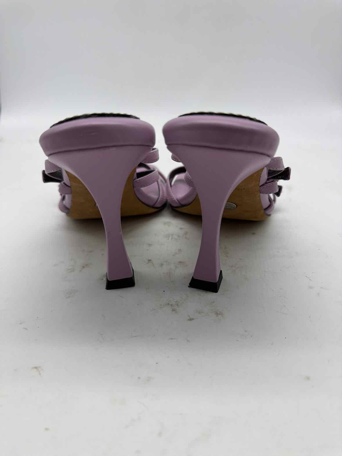 Pre-Owned Proenza Schouler Purple Size 7 Mule Heels | True Fashionistas.