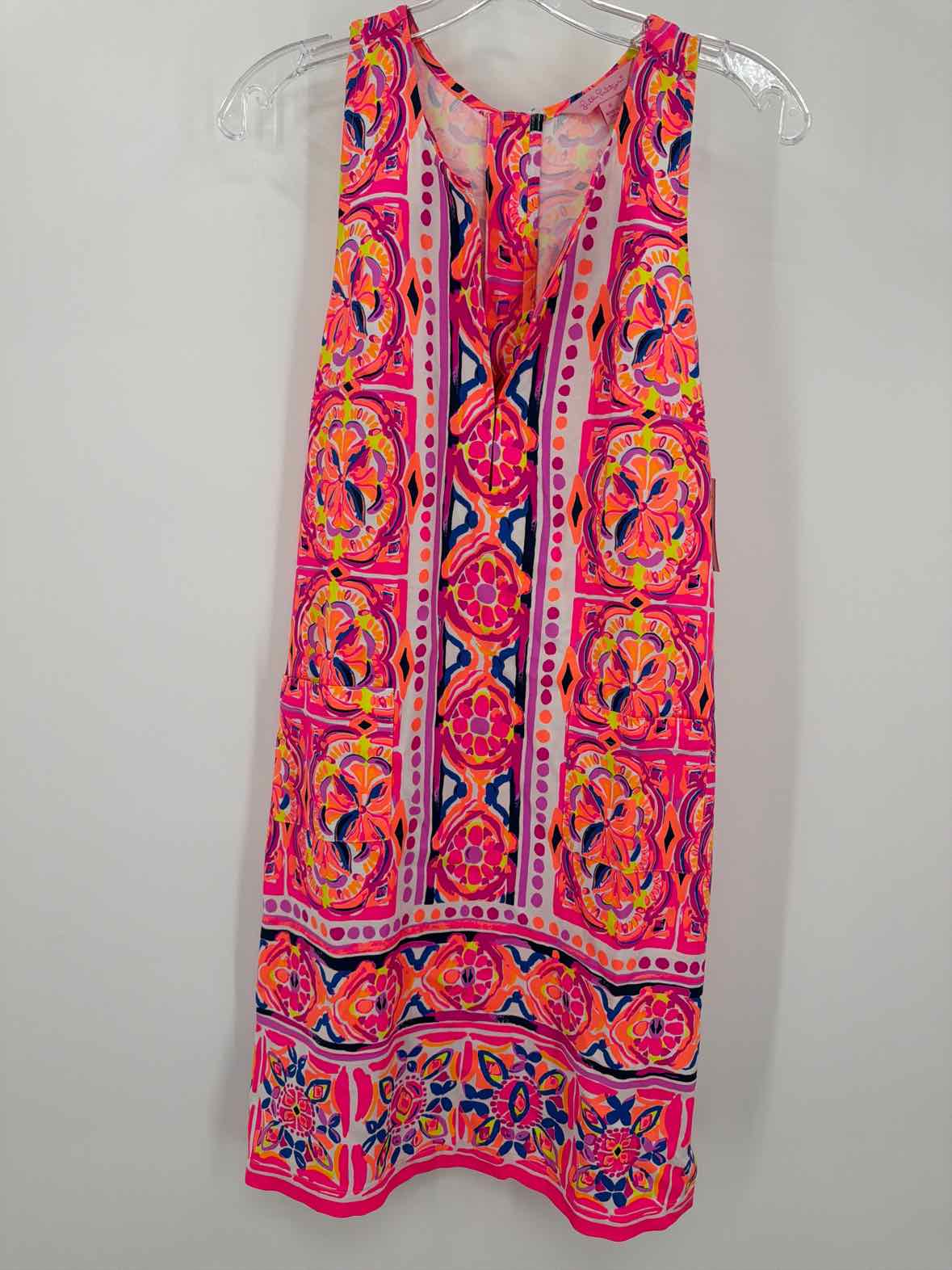 Pre-Owned Lilly Pulitzer Pink Size XS Short Sleeveless Dress | True Fashionistas.
