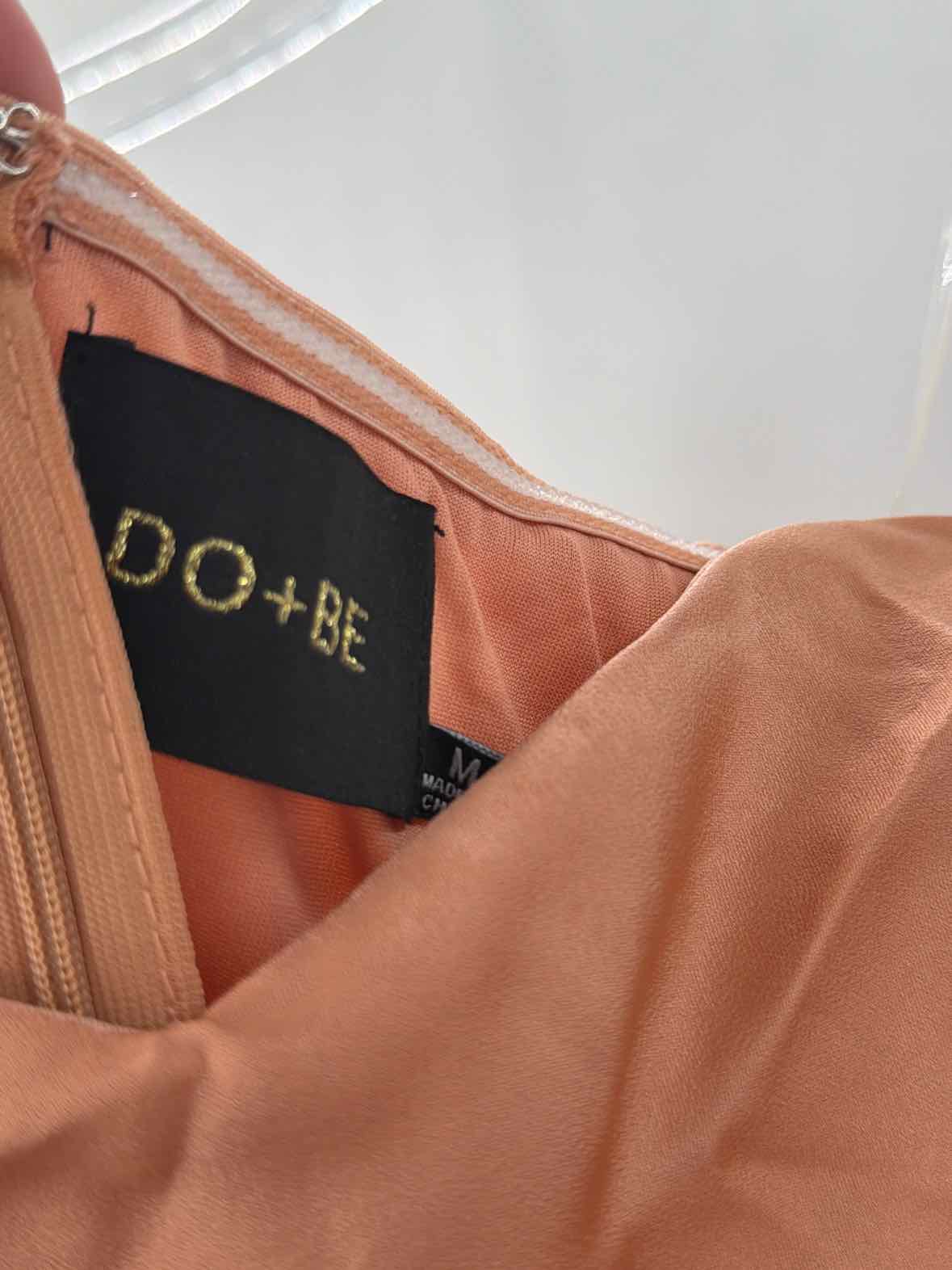 Pre-Owned Do + Be Tan Size Medium Short Strapless Dress | True Fashionistas.