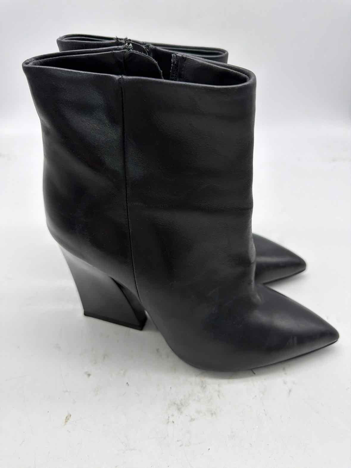 Pre-Owned Gianni Marra Black Size 7 Ankle Boot Boots | True Fashionistas.