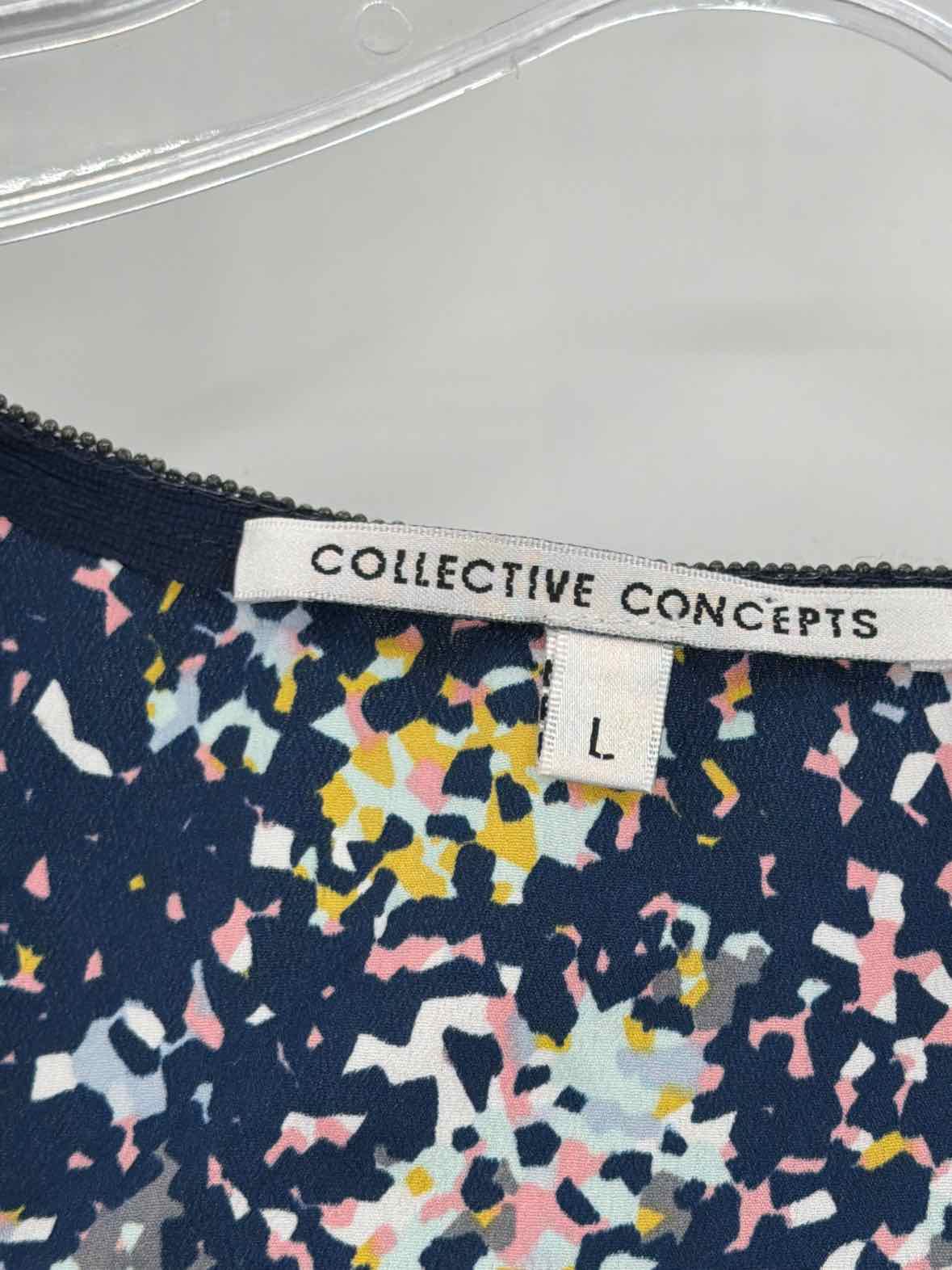 Pre-Owned Collective Concepts Navy Size Large Tank Top | True Fashionistas.