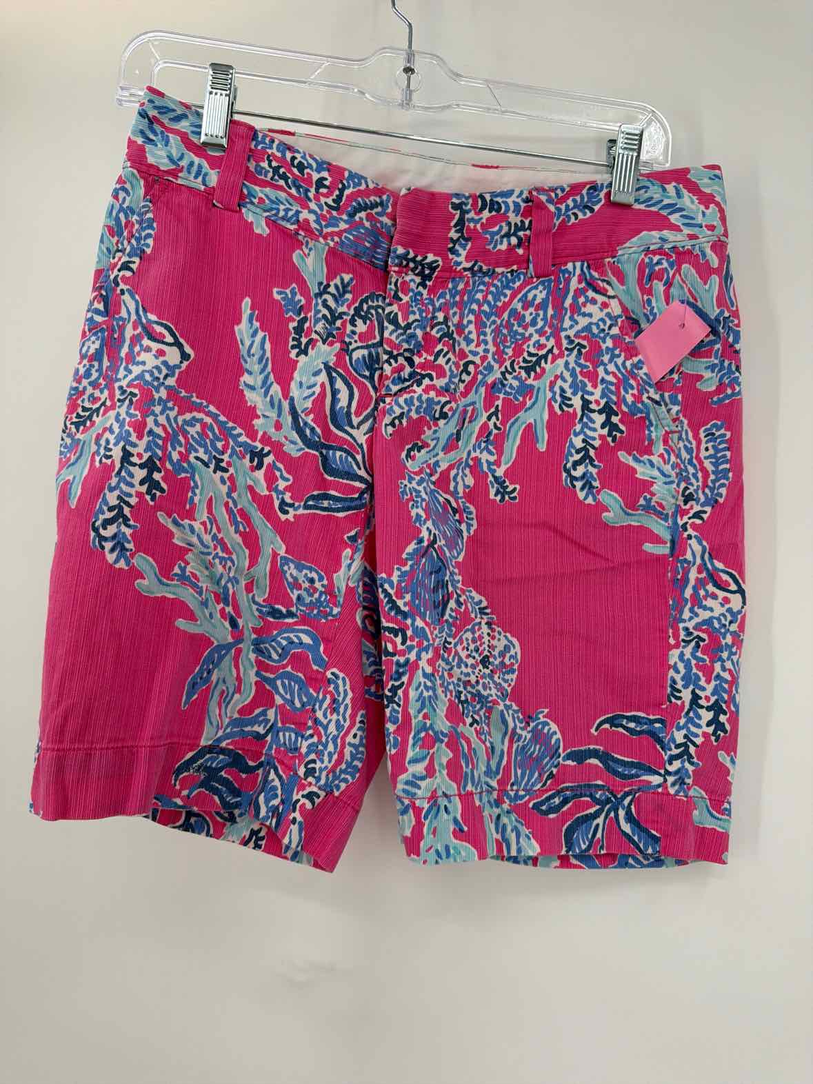 Pre-Owned Lilly Pulitzer Pink Size 00 Printed Shorts | True Fashionistas.