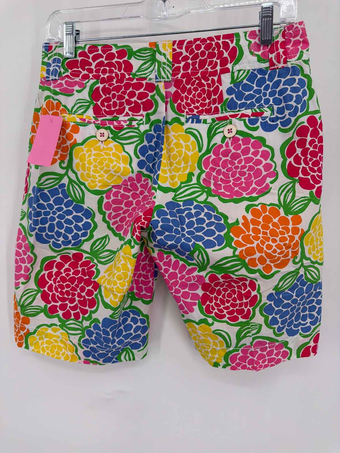 Pre-Owned Lilly Pulitzer Red Size 0 Printed Shorts | True Fashionistas.