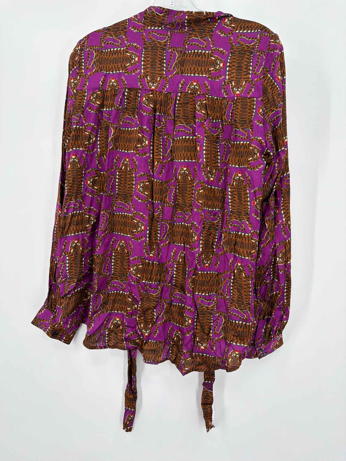 Pre-Owned Rachel Comey Purple Size 4 Blouse | True Fashionistas.
