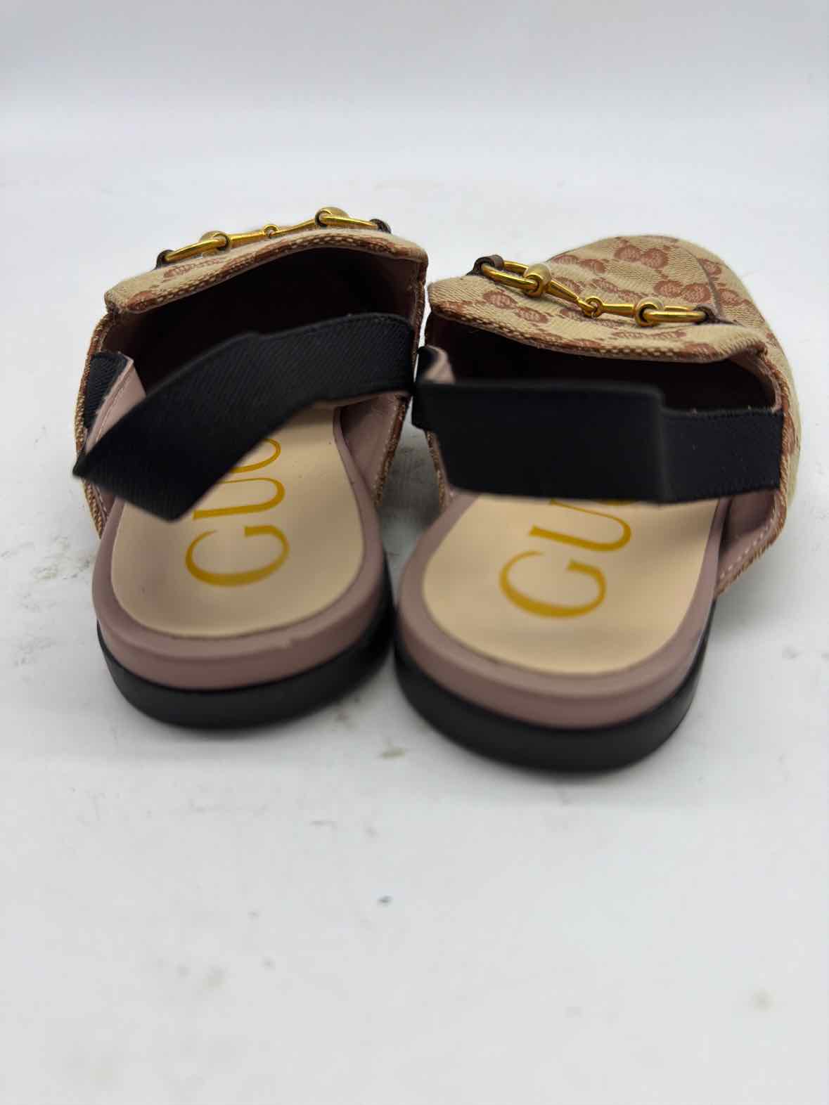 Pre-Owned Gucci Tan Child Size 31 Size 31 Child Shoe Size 31 Girl's Shoes | True Fashionistas.