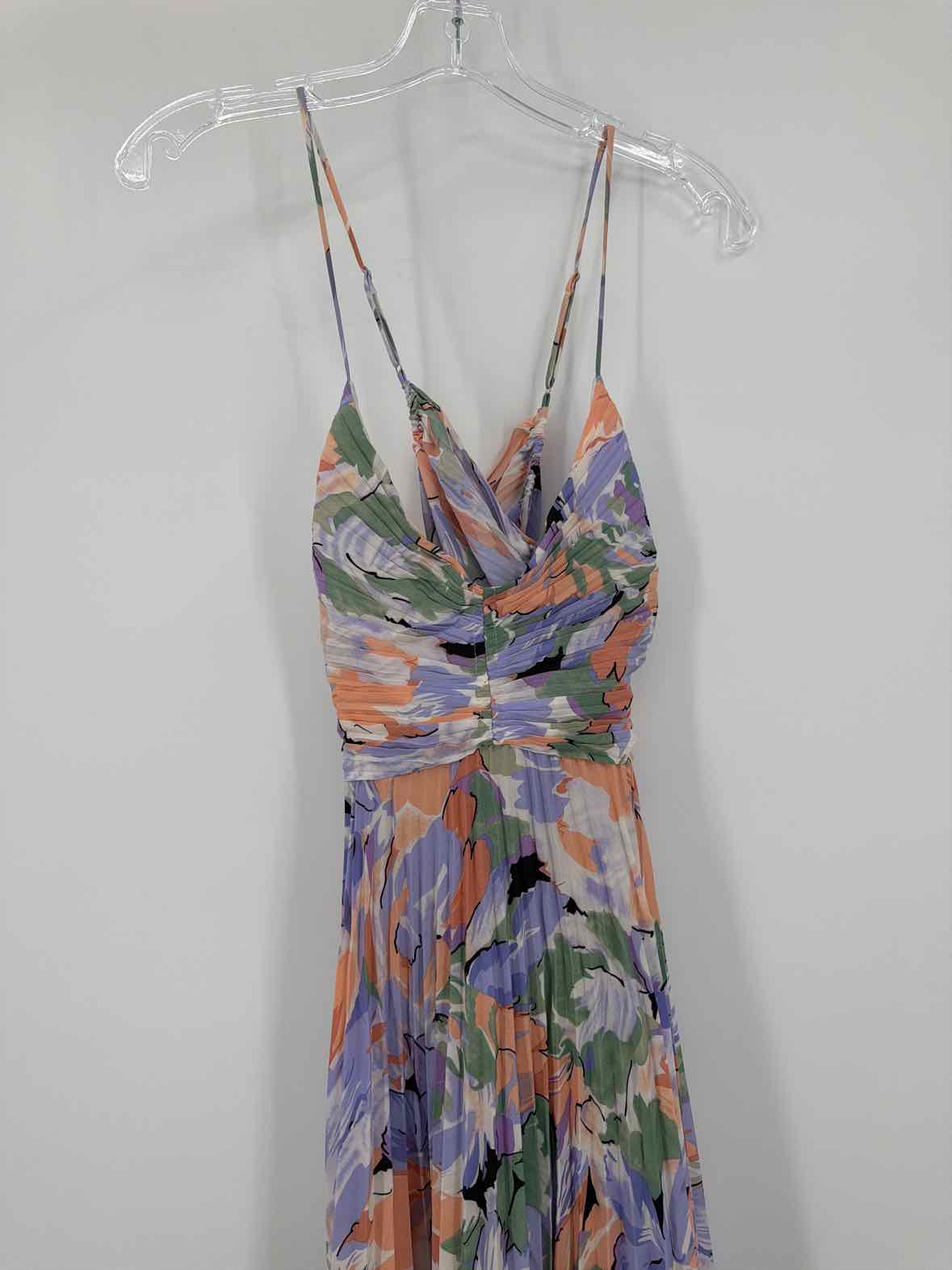 Pre-Owned ASTR Purple Size Medium Long Sleeveless Dress | True Fashionistas.