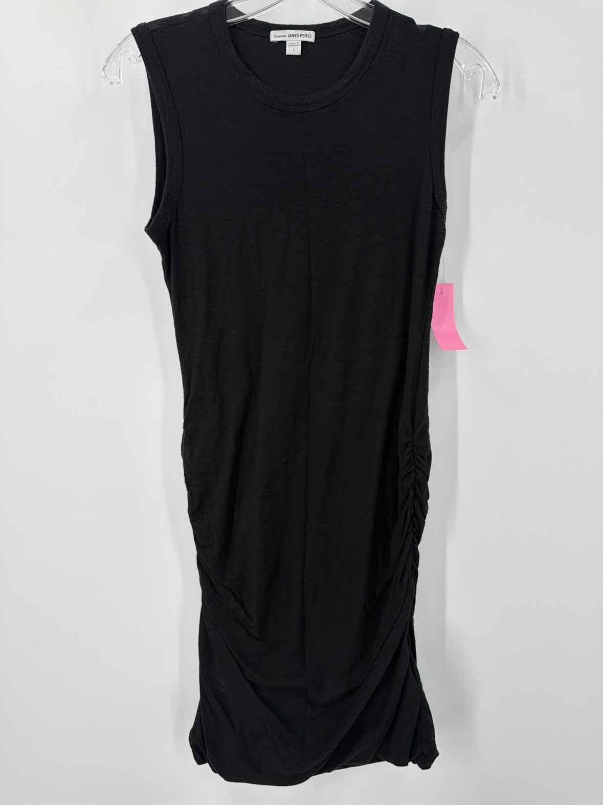 Pre-Owned James Perse Black Size 1/Small Short Sleeveless Dress | True Fashionistas.