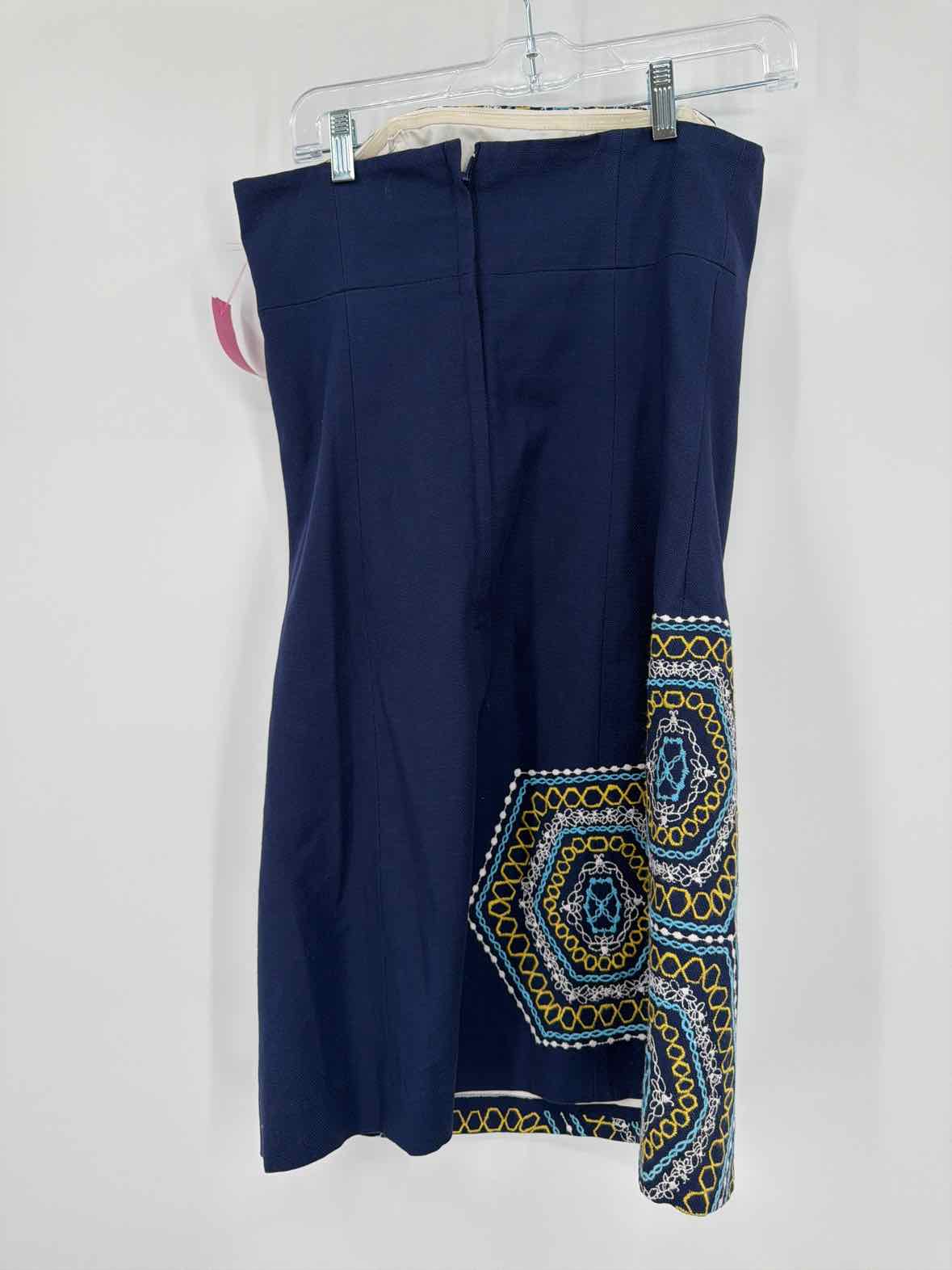 Pre-Owned Lilly Pulitzer Navy Size 4 Short Strapless Dress | True Fashionistas.