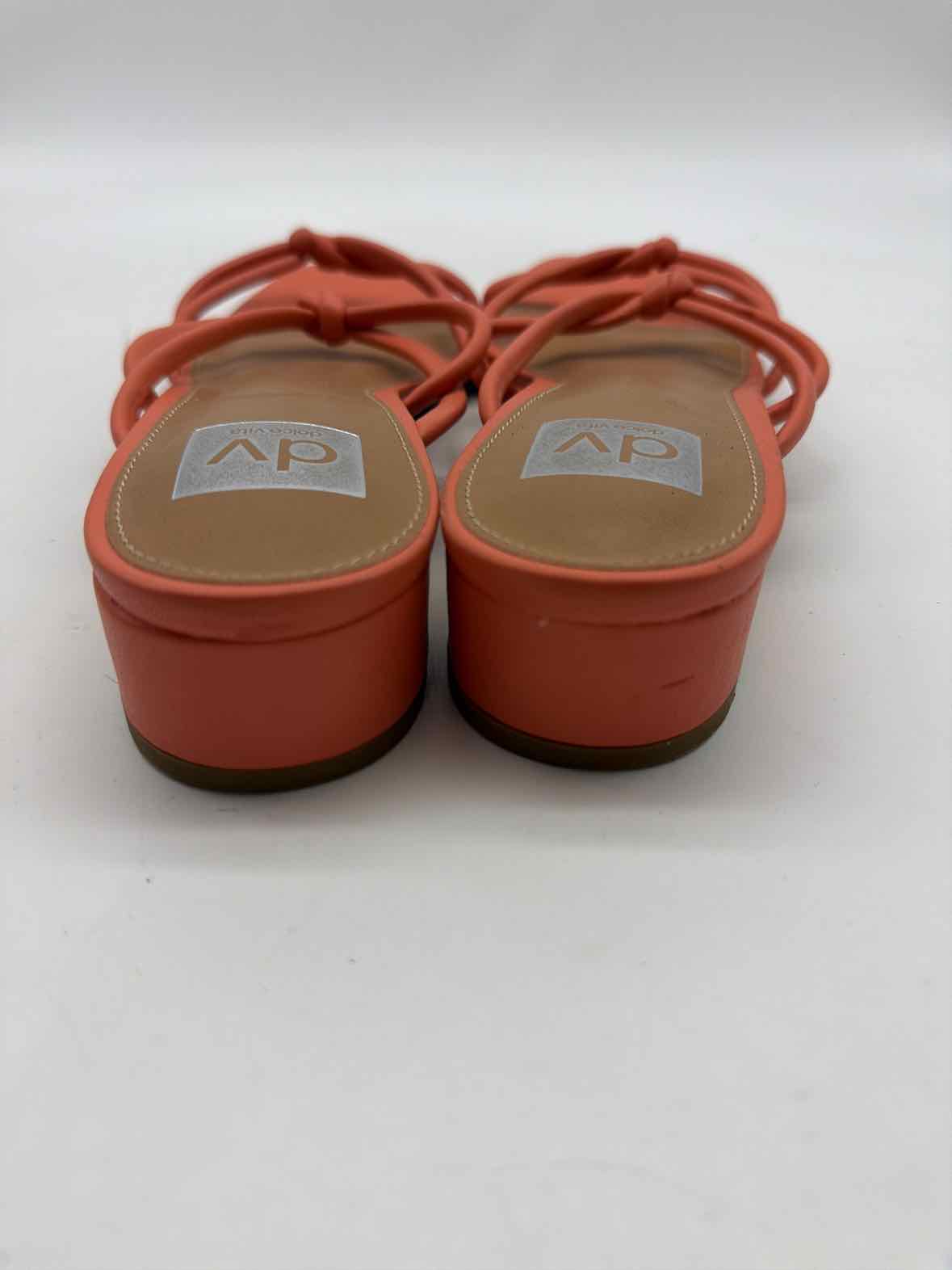 Pre-Owned Dolce Vita Orange Size 9 Mule Heels | True Fashionistas.