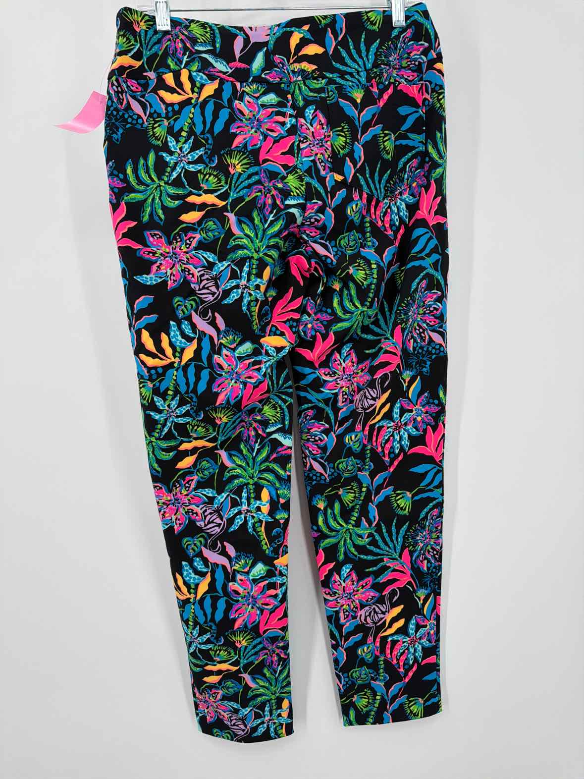 Pre-Owned Lilly Pulitzer Black Size 8 Printed Pants | True Fashionistas.