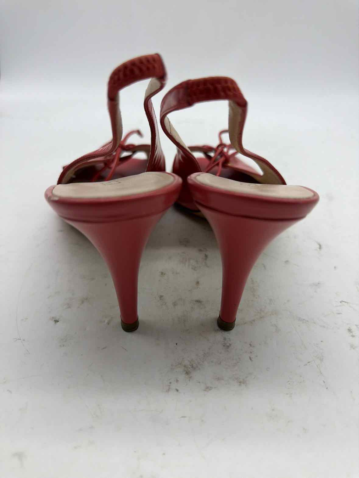Pre-Owned Escada Pink Size 8 Slingback Heels | True Fashionistas.