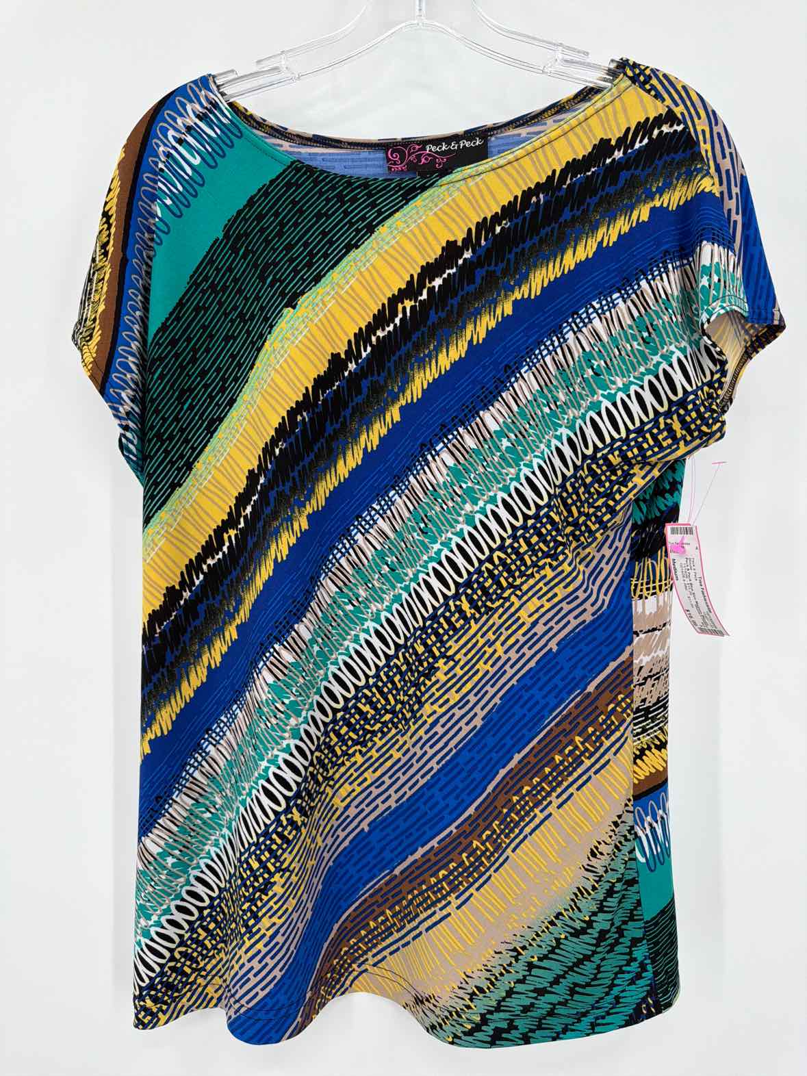 Pre-Owned Peck & Peck Blue Size Medium Blouse | True Fashionistas.