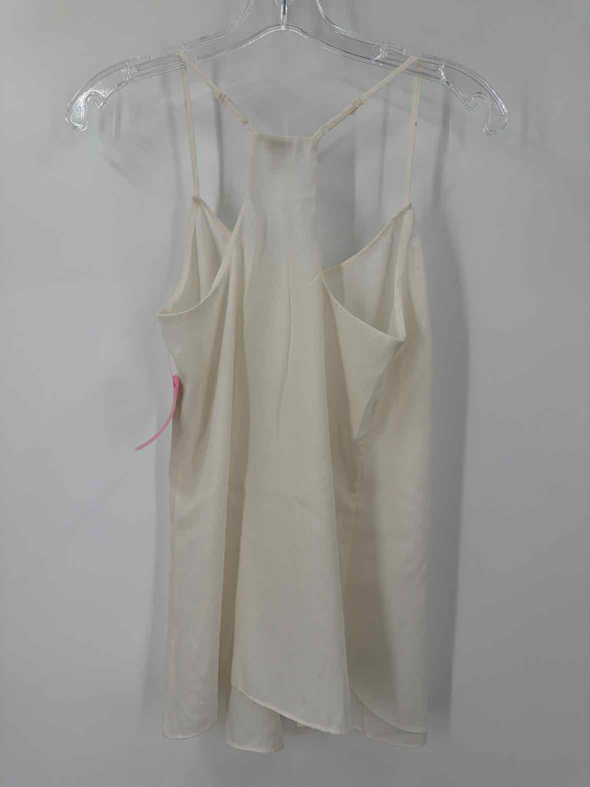 Pre-Owned J Crew White Size 4 Tank Top | True Fashionistas.