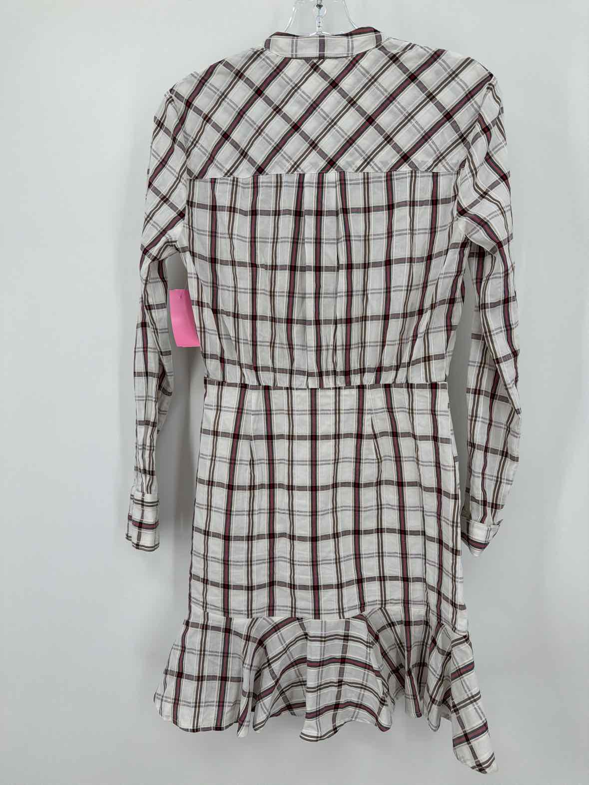 Pre-Owned Veronica Beard White Size XS Short Long Sleeve Dress | True Fashionistas.