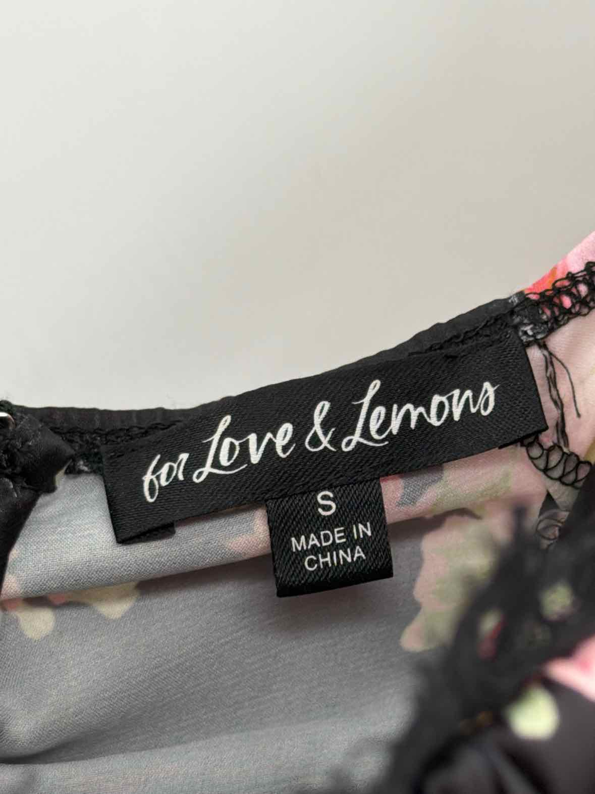 Pre-Owned For Love & Lemons Black Size Small Short Sleeveless Dress | True Fashionistas.