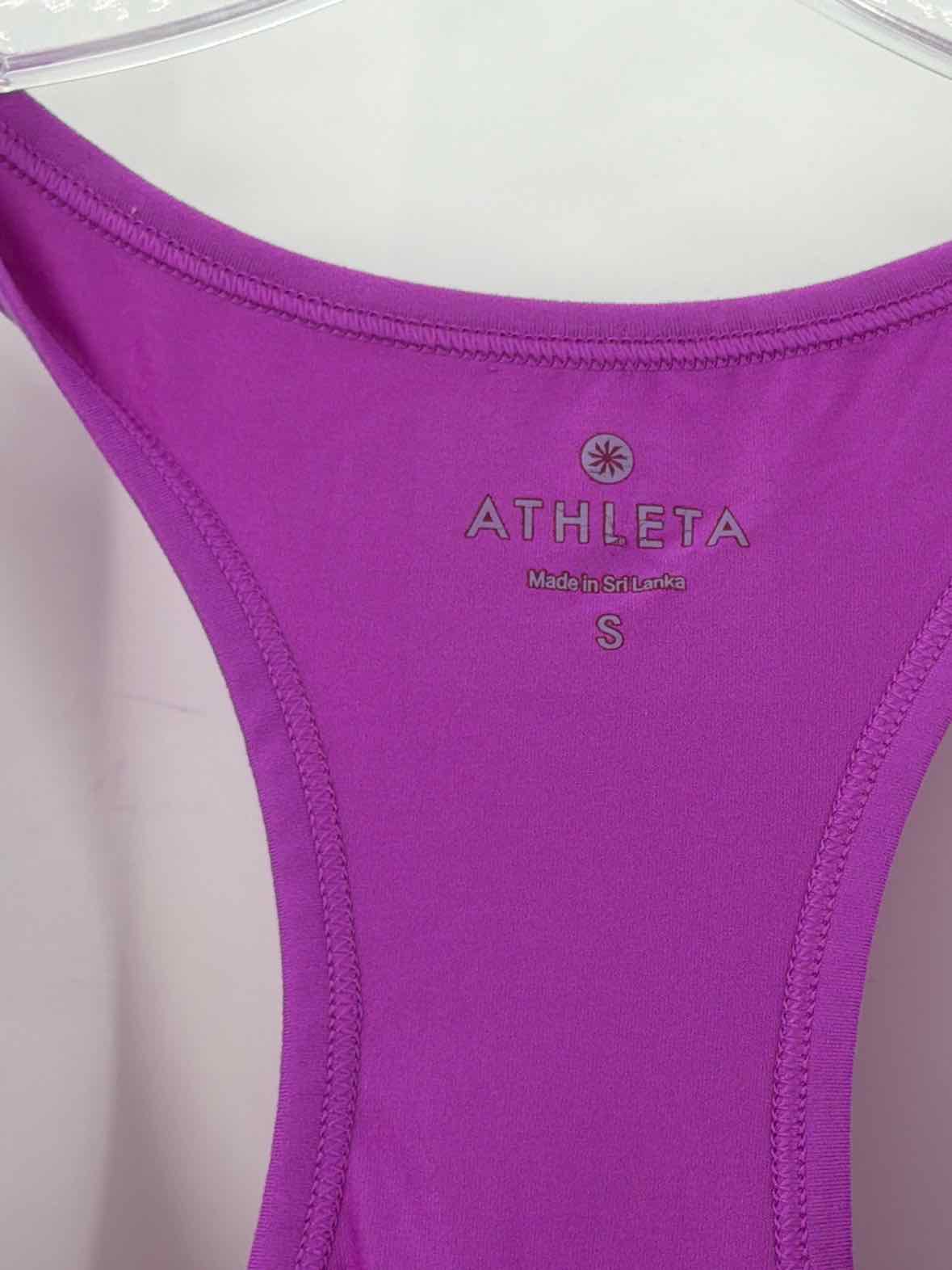 Pre-Owned Athleta Purple Size Small Athletic Tank | True Fashionistas.
